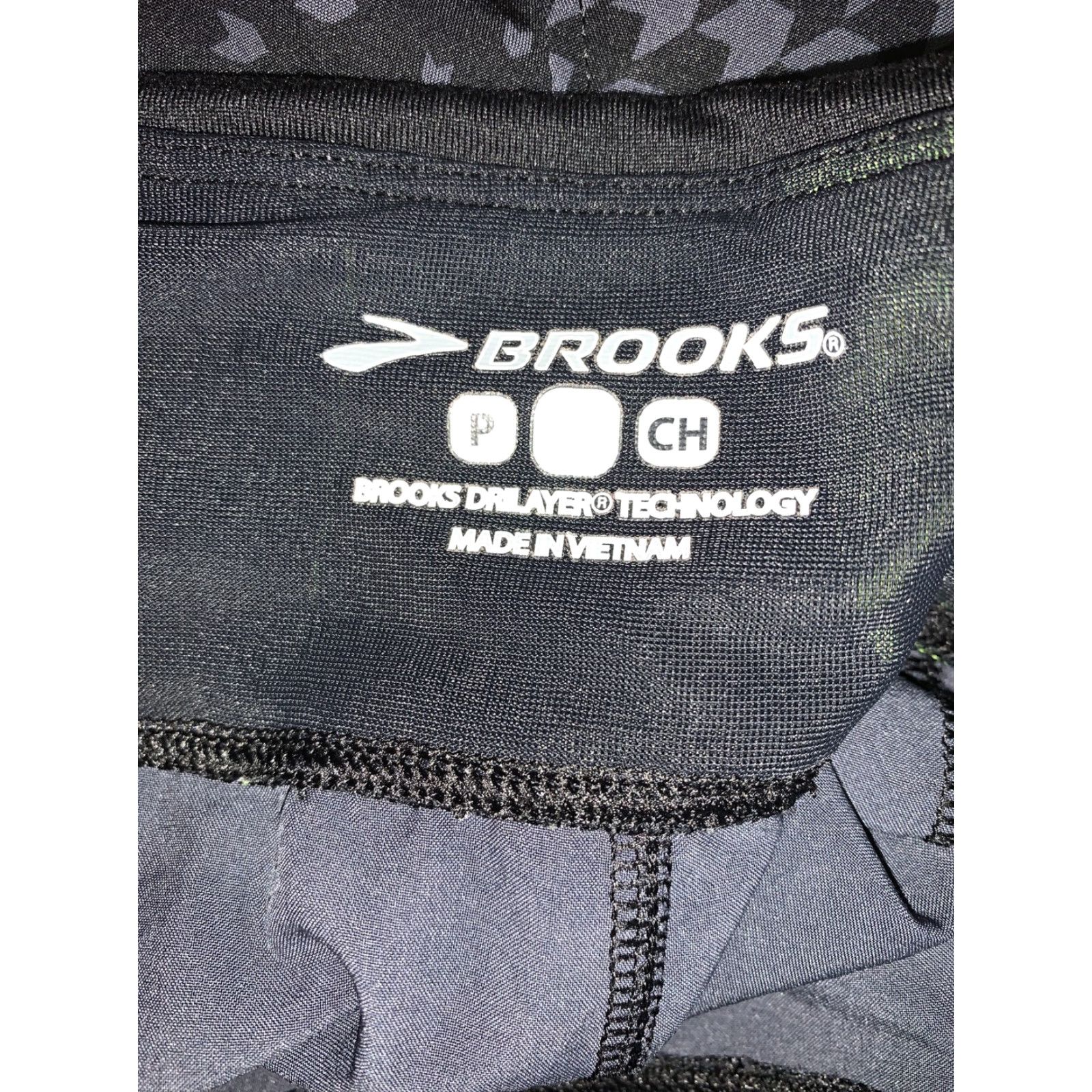 Brooks Brooks Women's Track Pants SZ S Dri Layer Zipper Ankle Black/Gray Nylon Blended Fabric Regular Inseam PANTS, Running & Jogging, 4-season, VINTAGE? No Size 28" / US 6 / IT 42 - 8 Thumbnail
