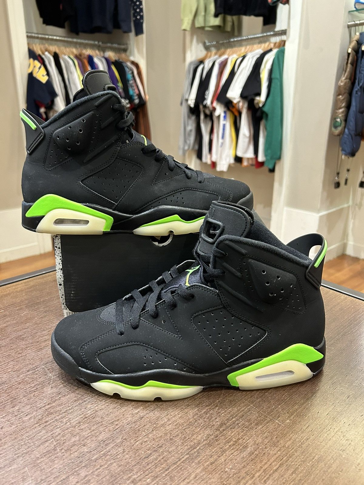 Jordan Brand Jordan 6 ‘Electric Green’ Size US 11 / EU 44 - 1 Thumbnail