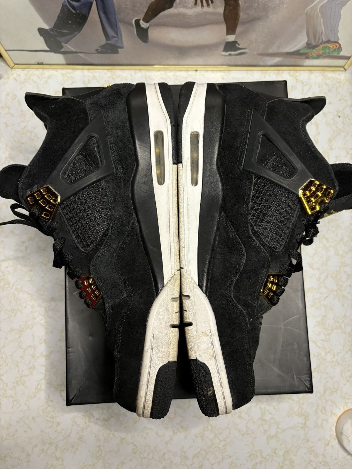 Jordan Brand Air Jordan 4 Retro Royalty 2017 Size US 11.5 / EU 44-45 - 3 Thumbnail