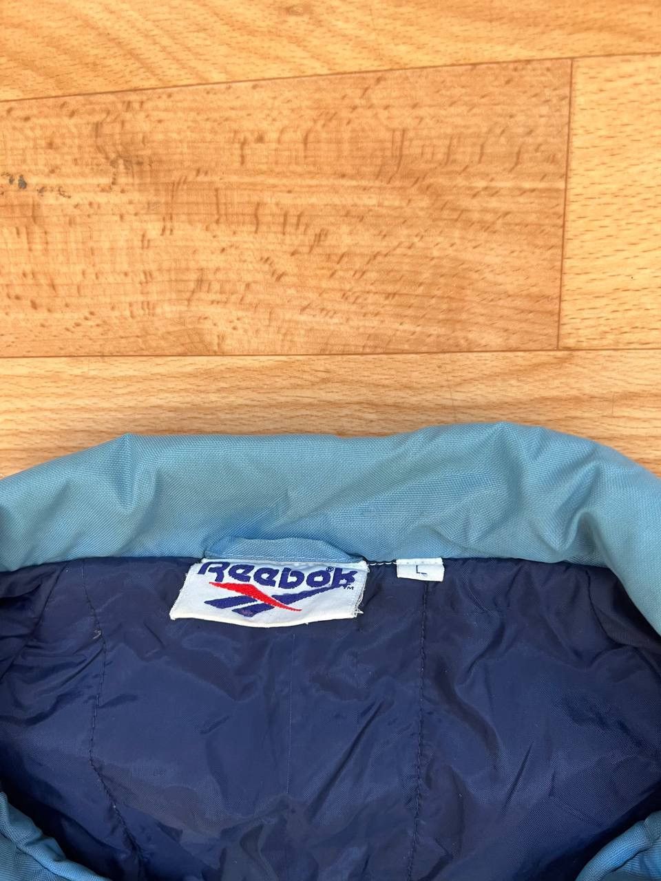 Vintage 195/97 ASTON VILLA FOOTBALL SOCCER BENCH COAT REEBOK JACKET Size US L / EU 52-54 / 3 - 5 Thumbnail