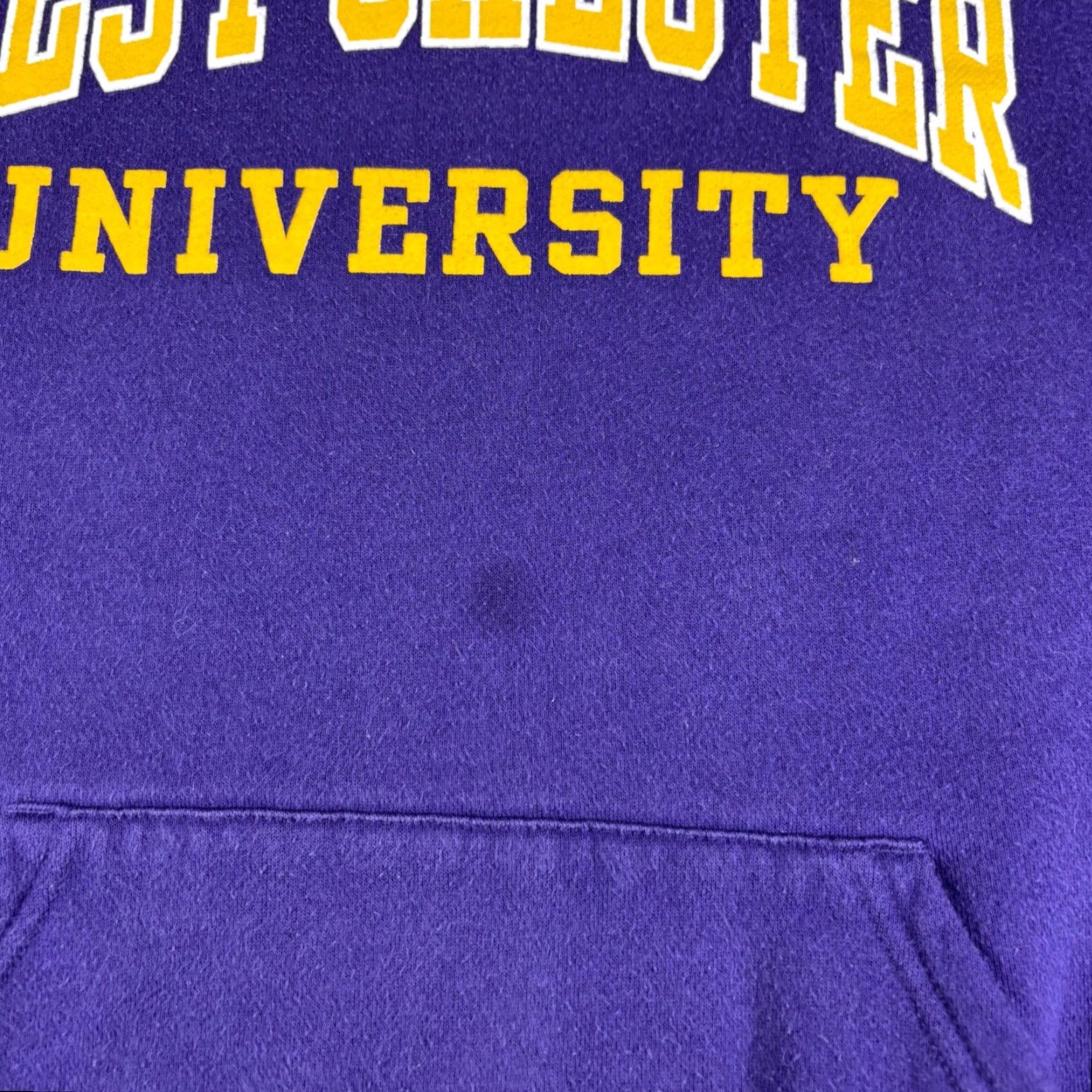 Jansport Jansport Hoodies West Chester University WCU Purple Mens Large Pullover Graphic Print Hooded Pocket Logo 90s School Basketball Sweatshirt Size US L / EU 52-54 / 3 - 6 Thumbnail