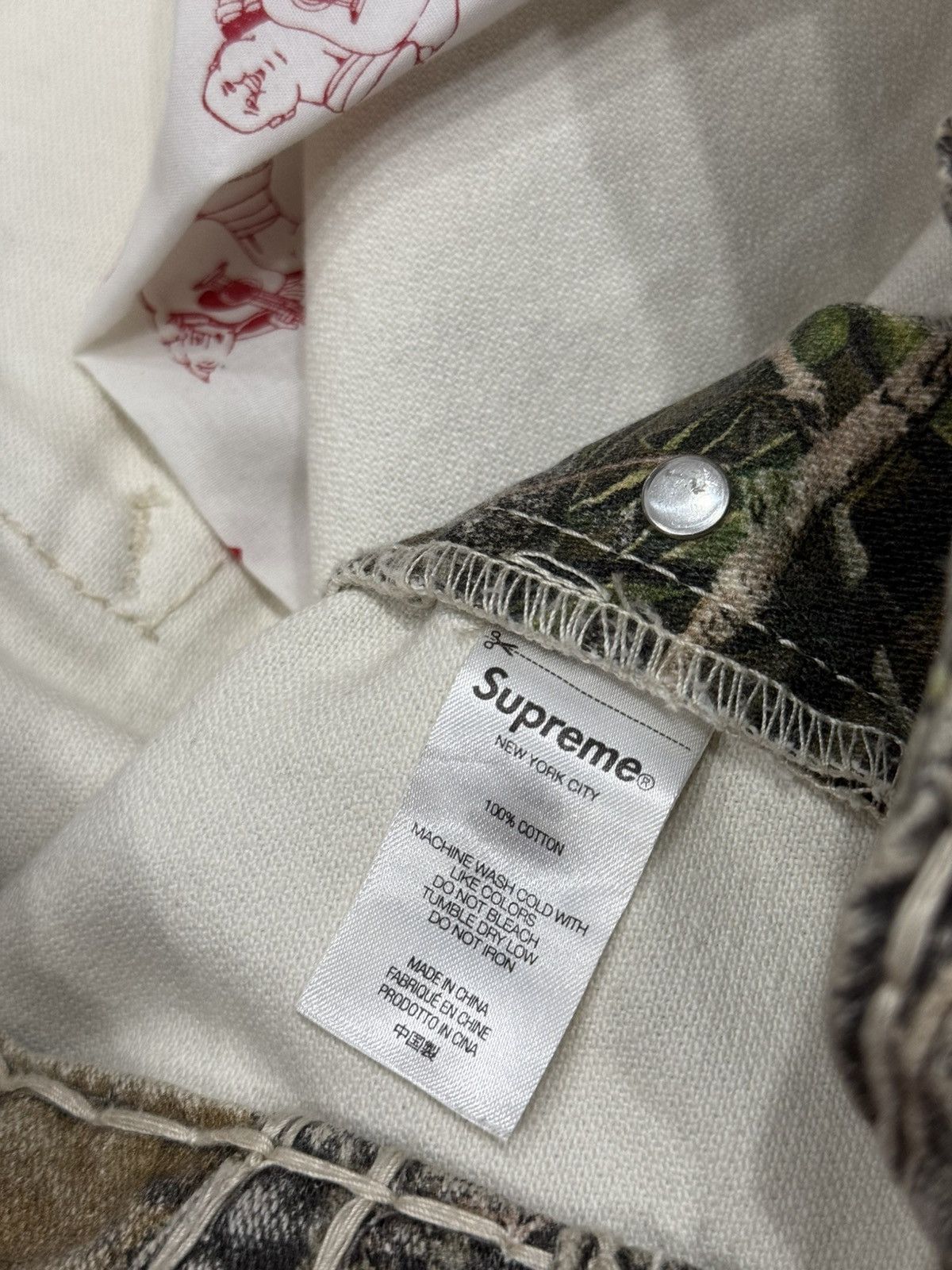 Supreme × True Religion Supreme True Religion Realtree Camo Denim Cargo Pants Size US 36 / EU 52 - 14 Thumbnail