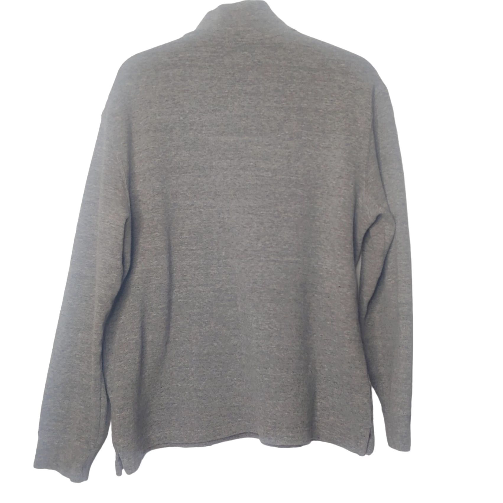 Polo Ralph Lauren Polo Ralph Lauren Shirt Men XL Long Sleeve Gray Ribbed Knit Red Pony 1/4 Zip Size US XL / EU 56 / 4 - 7 Thumbnail