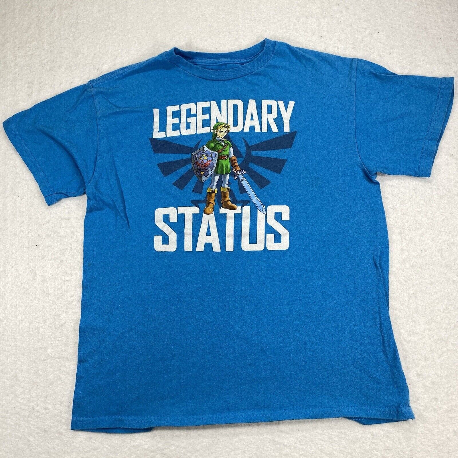 Nintendo The Legend of Zelda Small Blue Link Graphic T Shirt 2018 Size S / US 4 / IT 40 - 1 Thumbnail