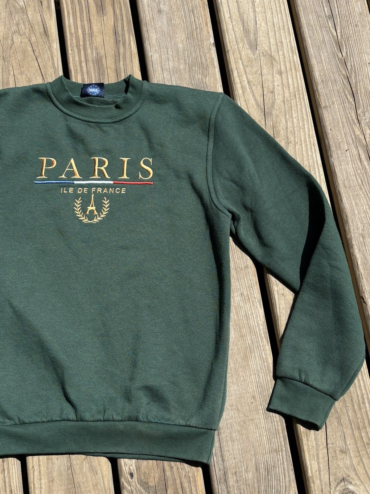 Vintage Paris SweatShirt Size US L / EU 52-54 / 3 - 2 Thumbnail