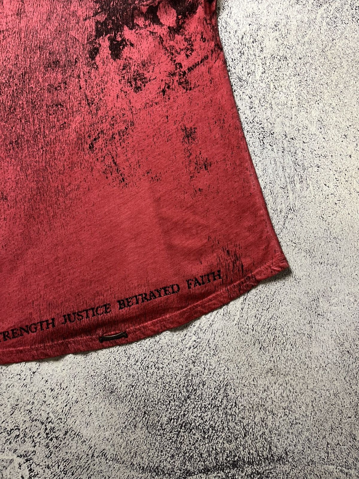 Vintage Vintage Judas Sinned Affliction Style Y2K Streetwear Tee Size US M / EU 48-50 / 2 - 21 Thumbnail