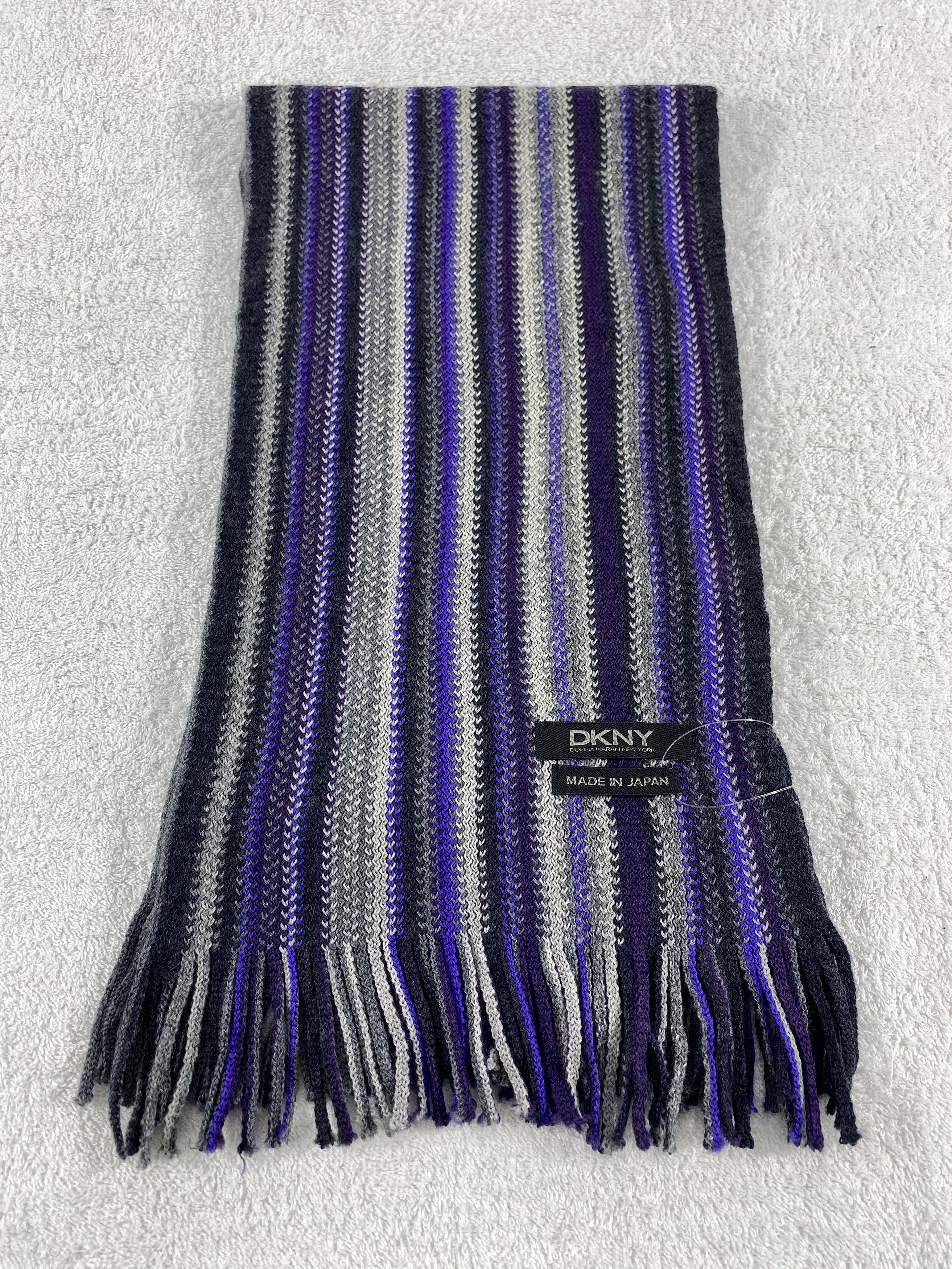 DKNY Vintage DKNY Scarf/Muffler/Neckwear MF799 Size ONE SIZE - 2 Thumbnail