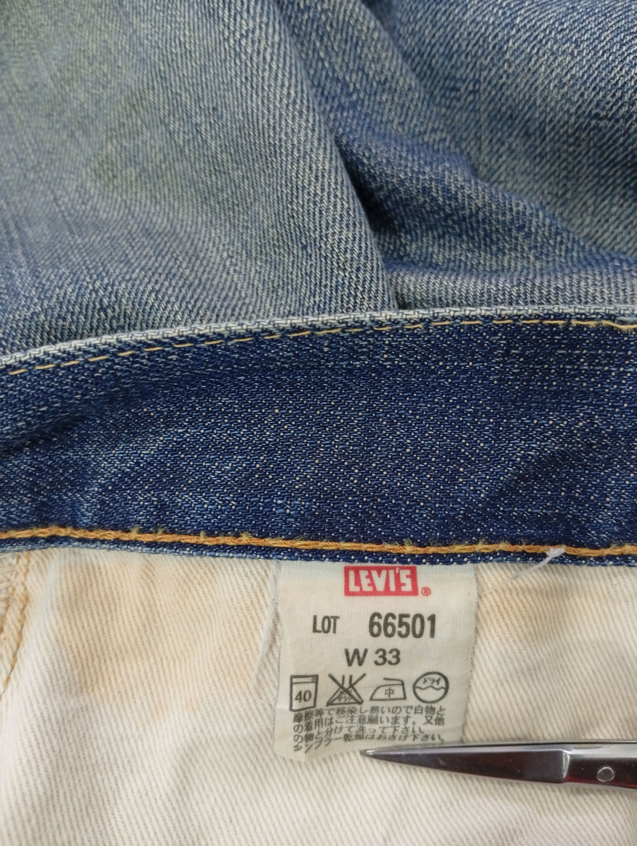 Levi's × Levi's Vintage Clothing × Vintage 🔥🔥Vintage Levis Big E Selvedge Lot 66501 Jeans Denim Size US 32 / EU 48 - 24 Thumbnail