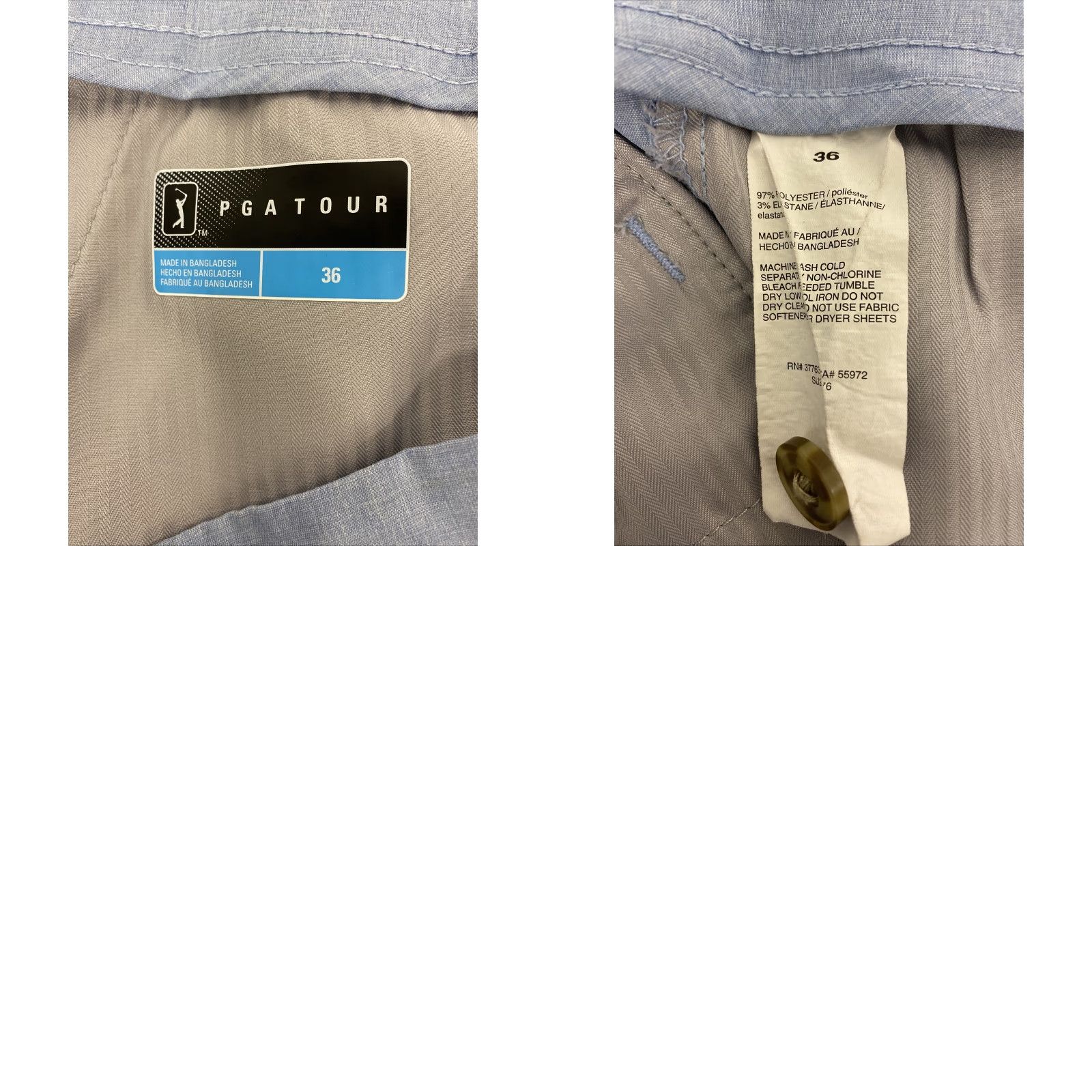 PGA Tour PGA Tour Shorts Mens 36 tan flat front Golf Golfer Outdoors Casual 52-69 Size US 36 / EU 52 - 8 Thumbnail