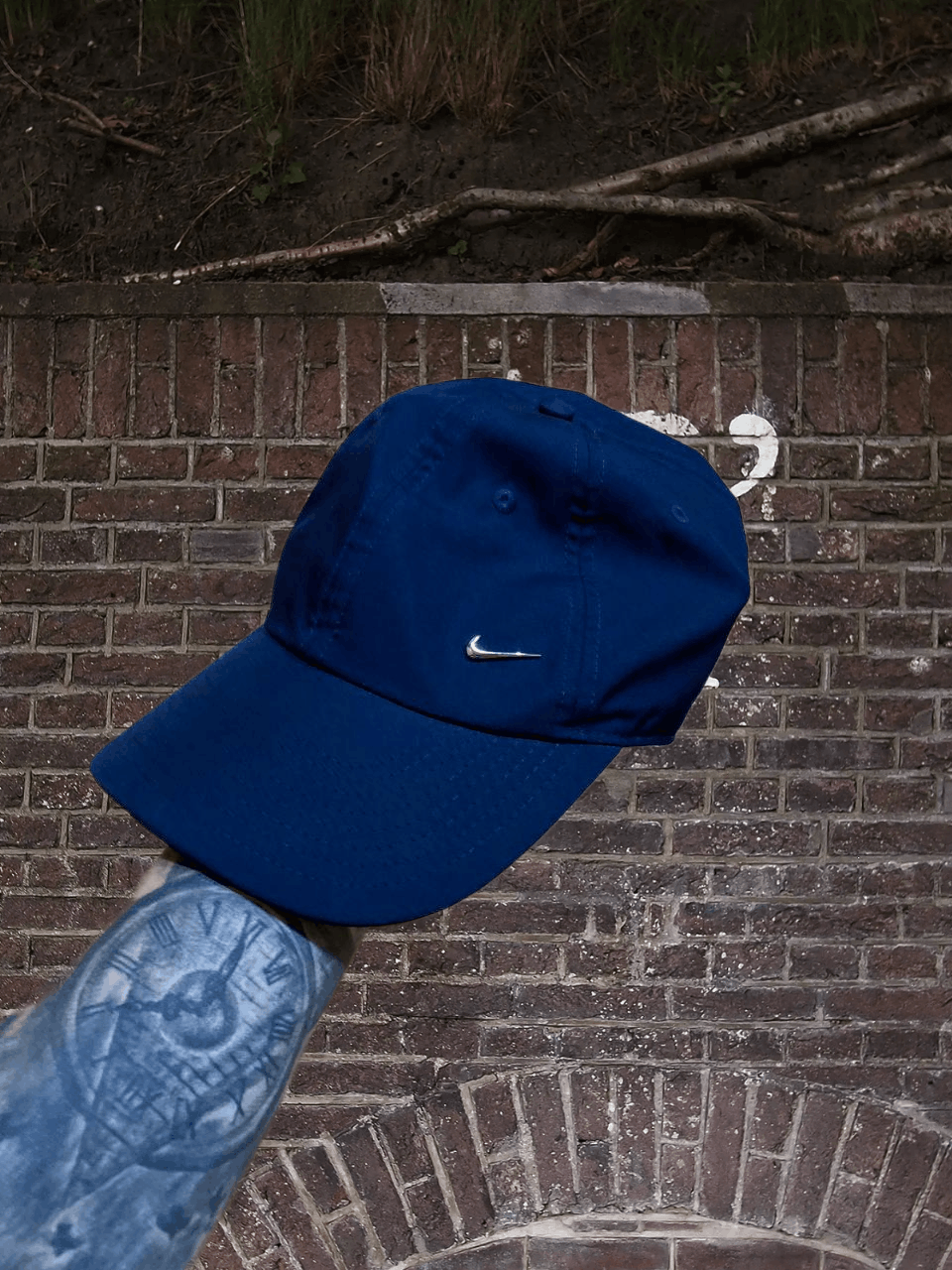 Nike Hats Nike Cap vintage streetwear blue Size ONE SIZE - 1 Thumbnail