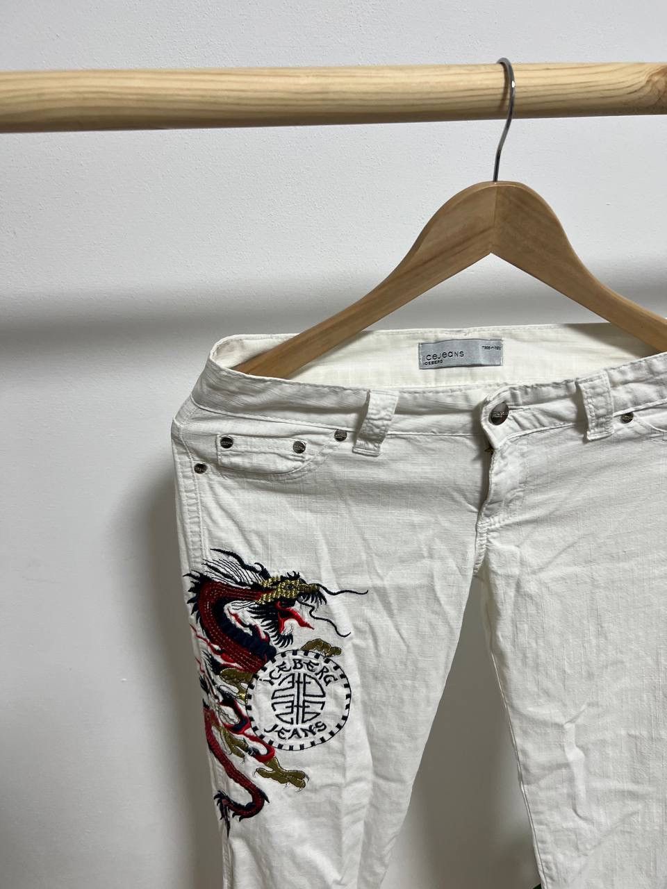 Iceberg × Japanese Brand × Vintage Vintage Iceberg Jeans AmericanWear Y2K Casual Pants 90s Styl Size 28" / US 6 / IT 42 - 9 Thumbnail