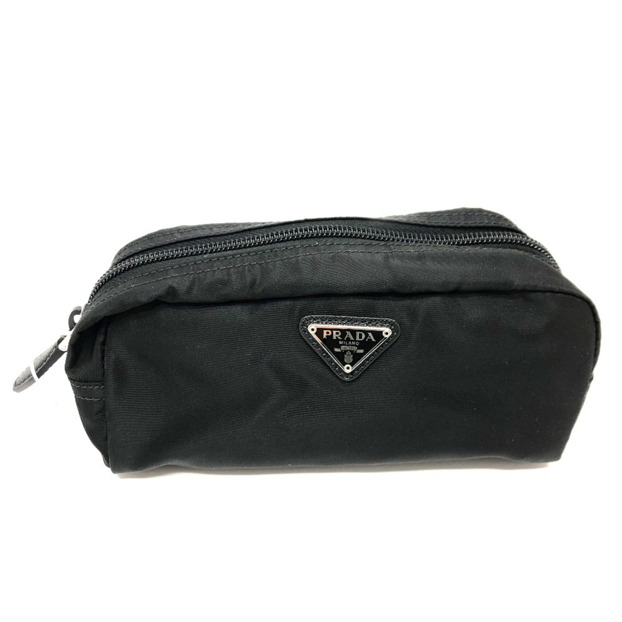 Prada PRADA 1NA350 Makeup pouch Cosmetics Pouch Pouch NERO Black Size ONE SIZE - 1 Thumbnail