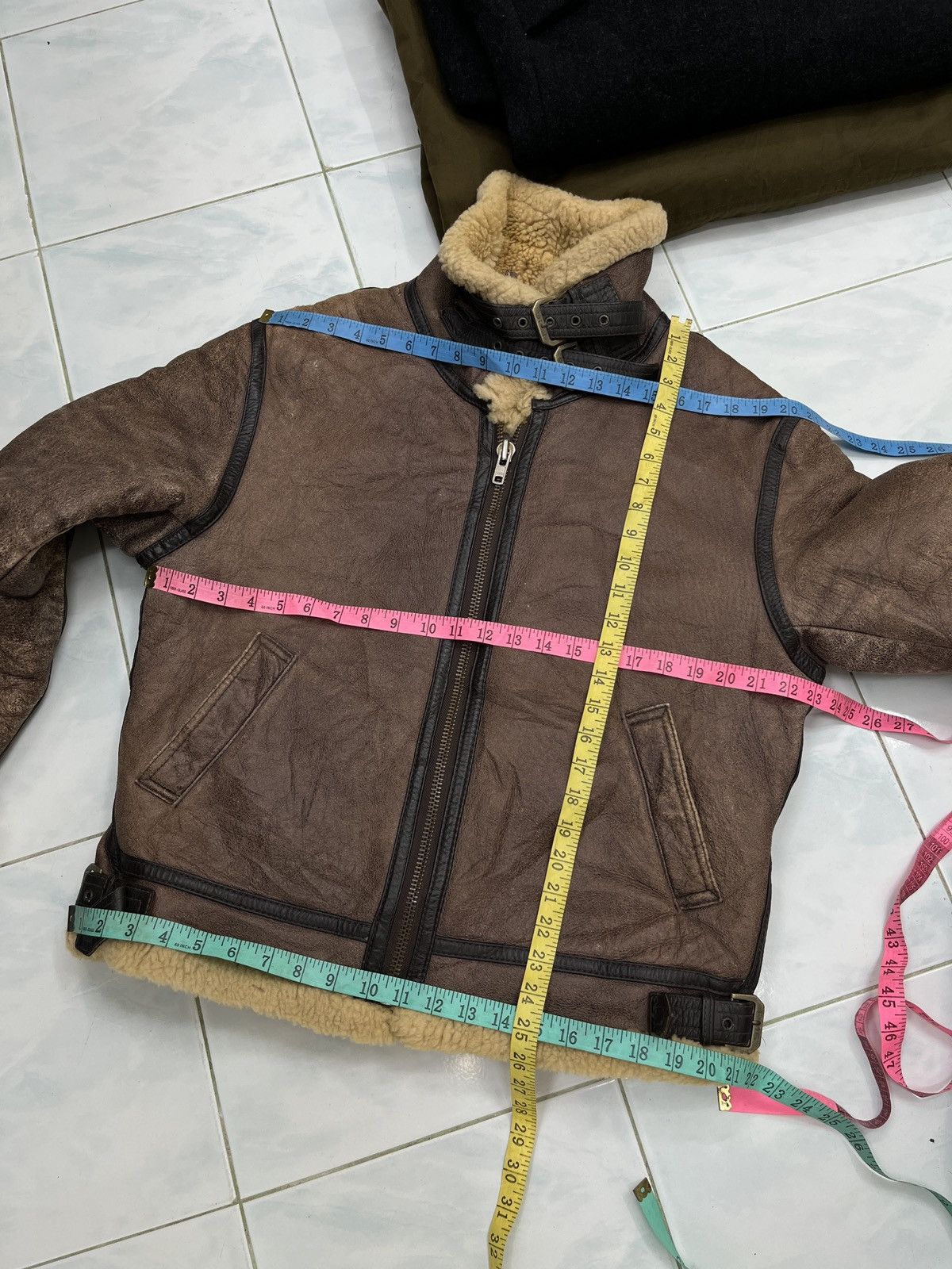 Vintage 🔥🔥🔥STEALS PALMUS B3 SHEEPSKINS COAT Size US M / EU 48-50 / 2 - 20 Thumbnail