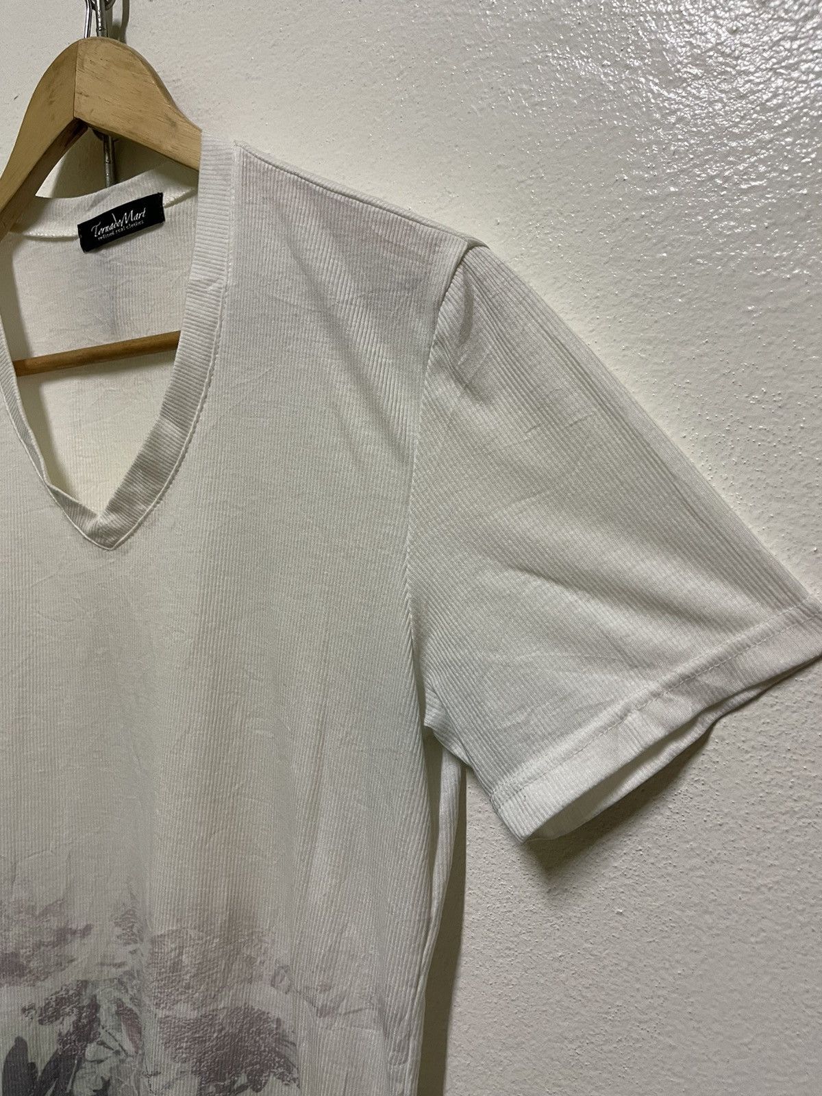 Japanese Brand × Tornado Mart Tornado Mart V Neck T Shirt Japan Size US L / EU 52-54 / 3 - 4 Thumbnail