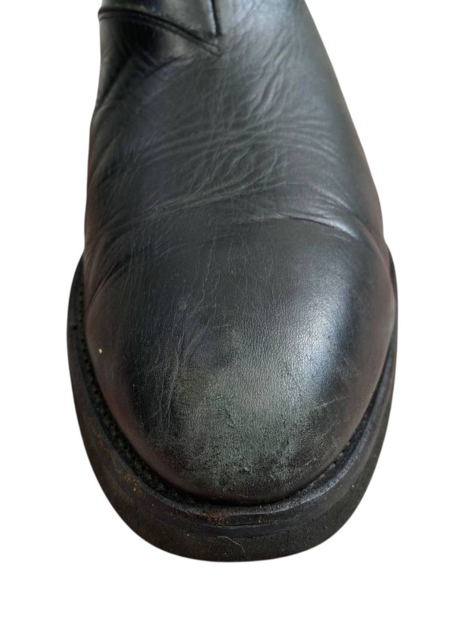 Lad Musician Lad Musician Back Zipper Leather Ankle Boots Size US 11.5 / EU 44-45 - 8 Thumbnail