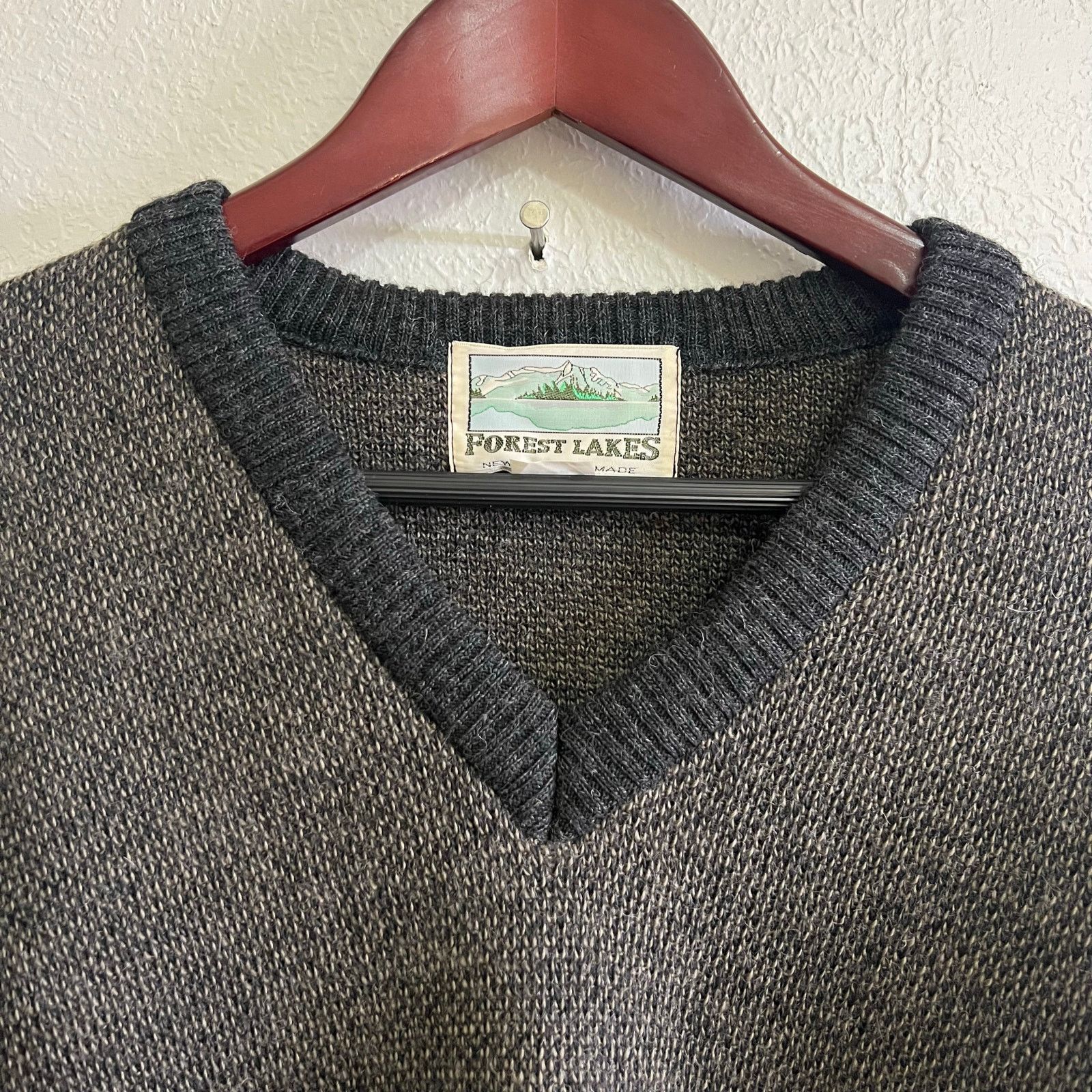 Vintage Vintage 90s Forest Lakes New Zealand Wool Sweater Mens XXL Size US XXL / EU 58 / 5 - 2 Thumbnail