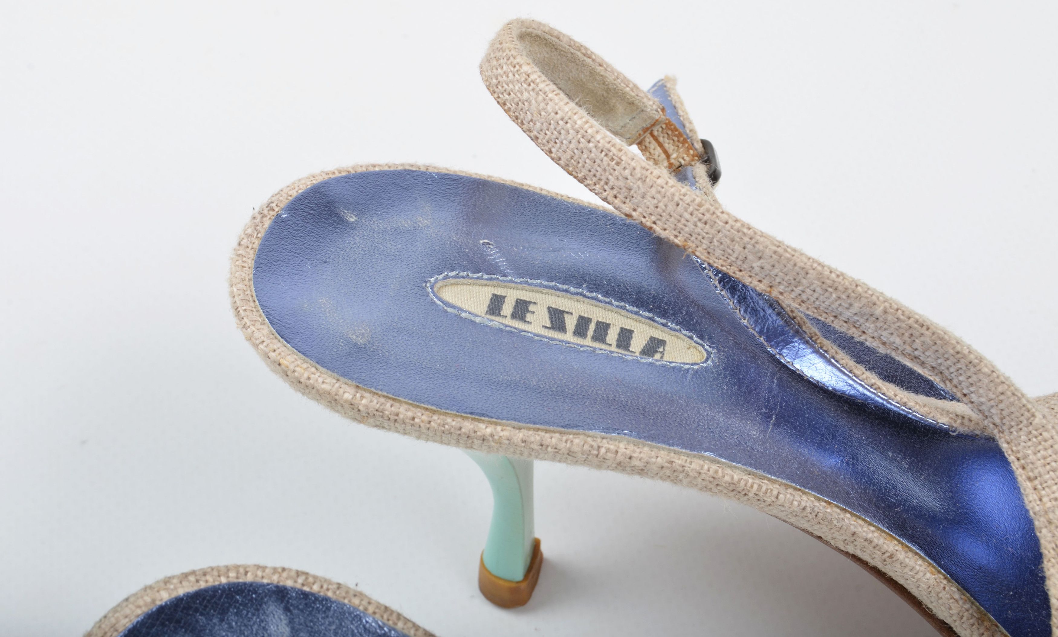 Le Silla Vintage Le Silla Y2K Fairy Floral Regencycore Mules Pumps Size US 6 / IT 36 - 6 Thumbnail