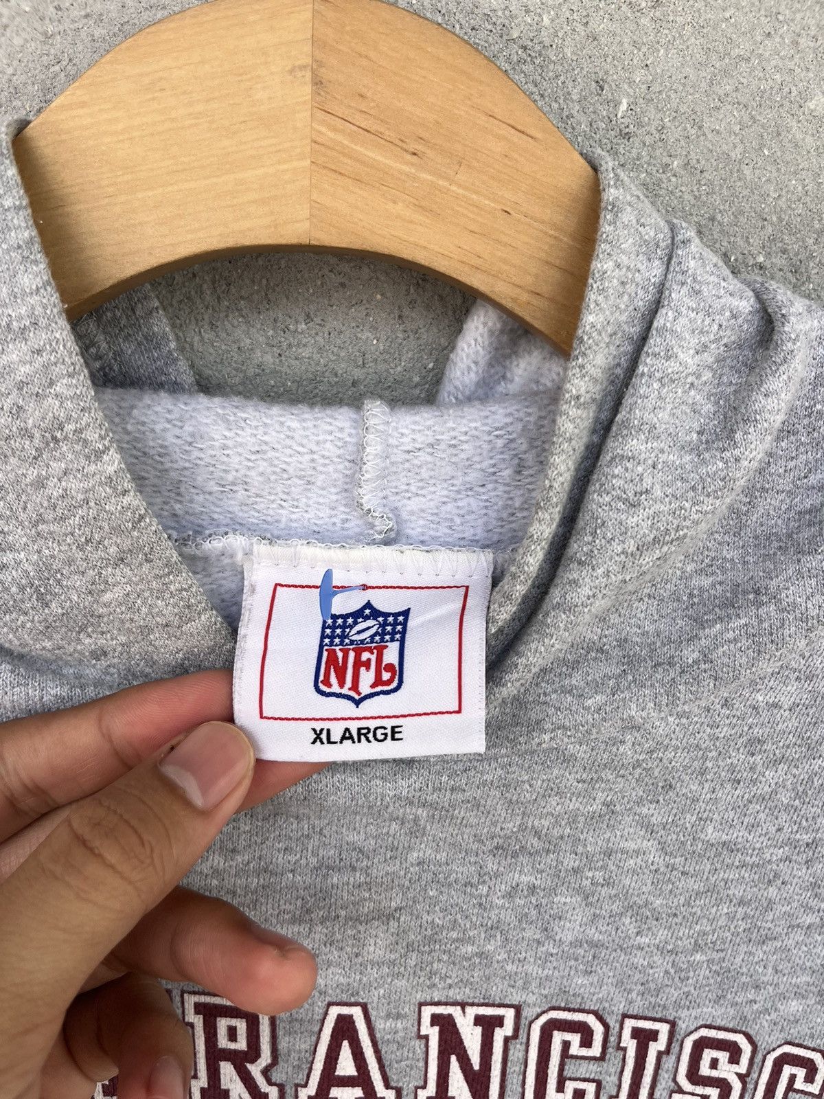 NFL Vtg NFL San Fransisco 49ers pull over hoodie Size US XL / EU 56 / 4 - 3 Thumbnail