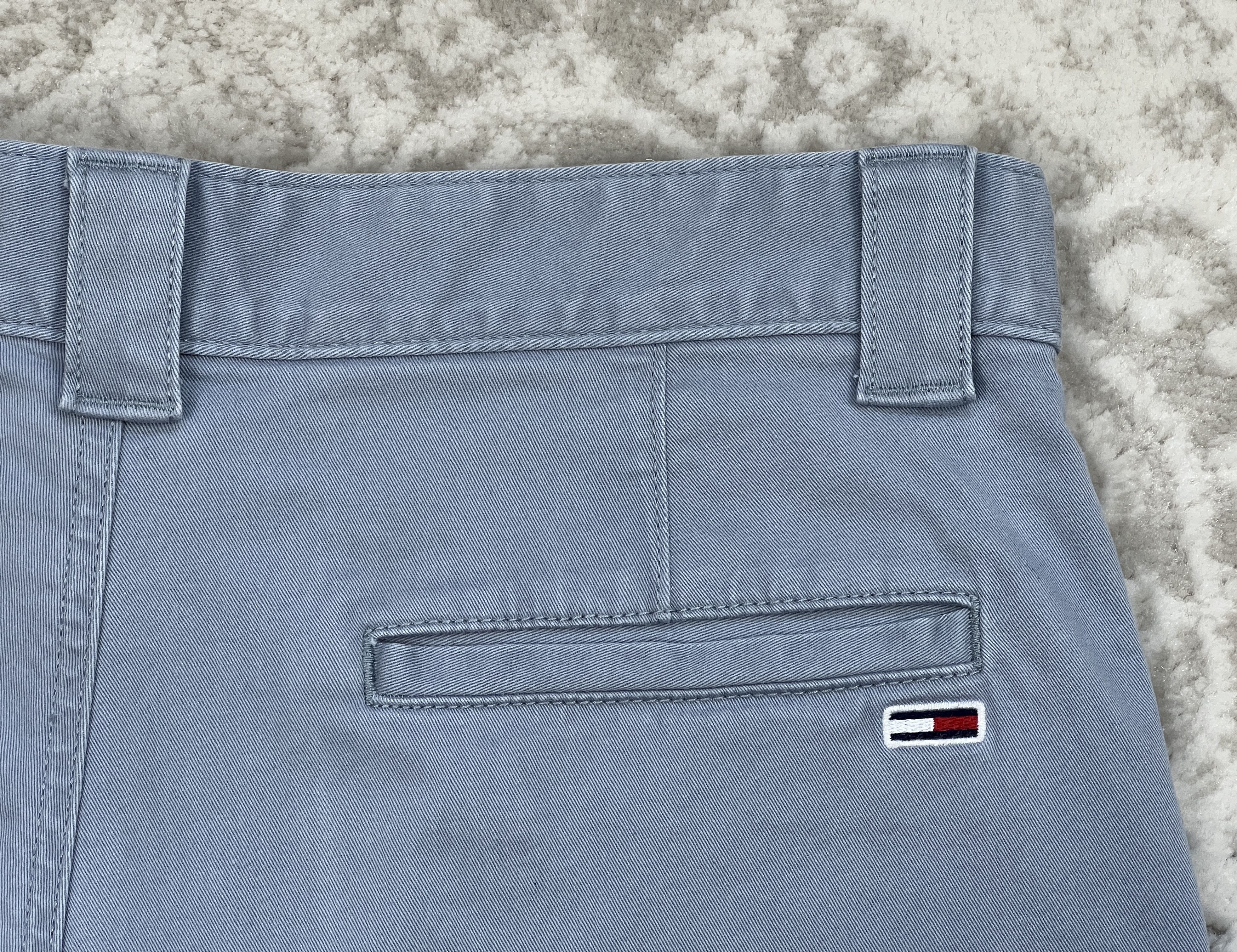 Tommy Jeans Tommy Jeans Scanton Slim Chino Shorts - Cinder Blue Size US 30 / EU 46 - 9 Thumbnail