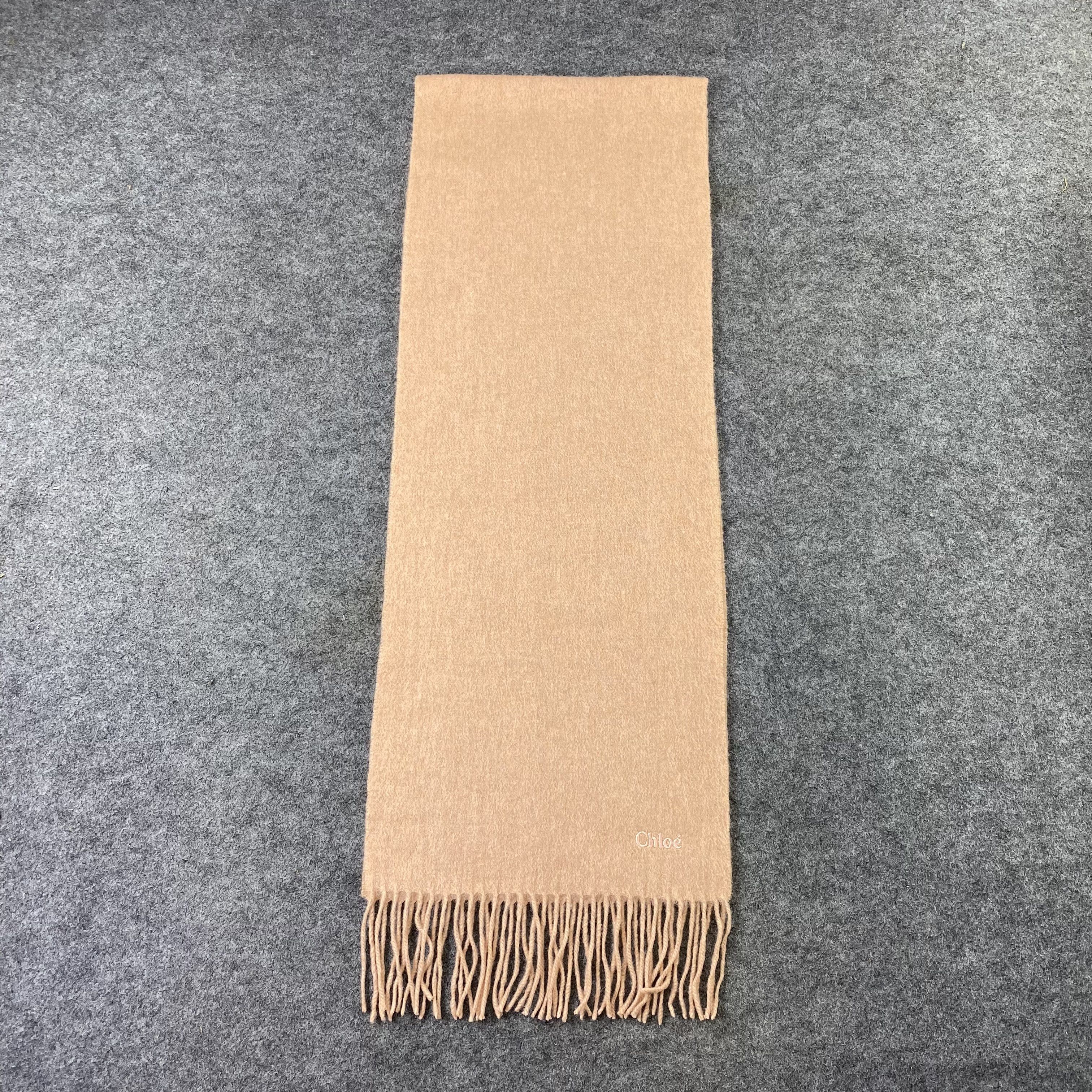 Chloe Chloe Cashmere Muffler / Scarf / Neckwear - T1345 Size ONE SIZE - 2 Thumbnail