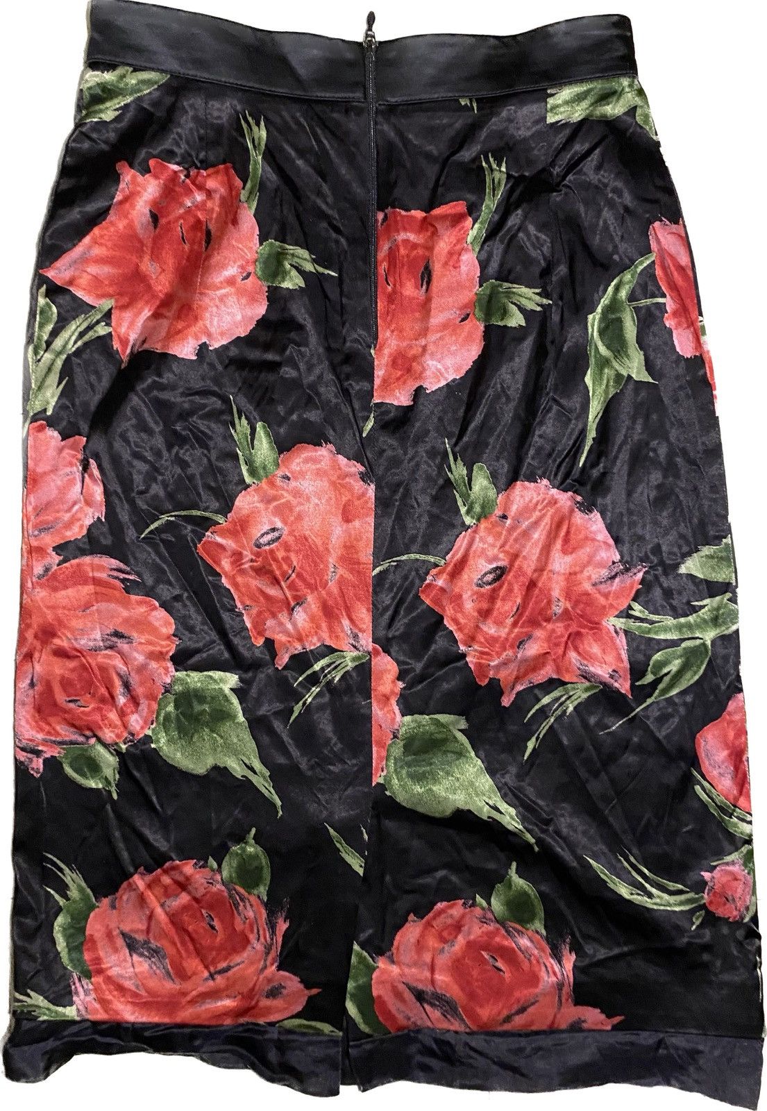 Dolce & Gabbana Vintage D&G Floral Skirt Size 26" / US 2 / IT 38 - 2 Thumbnail