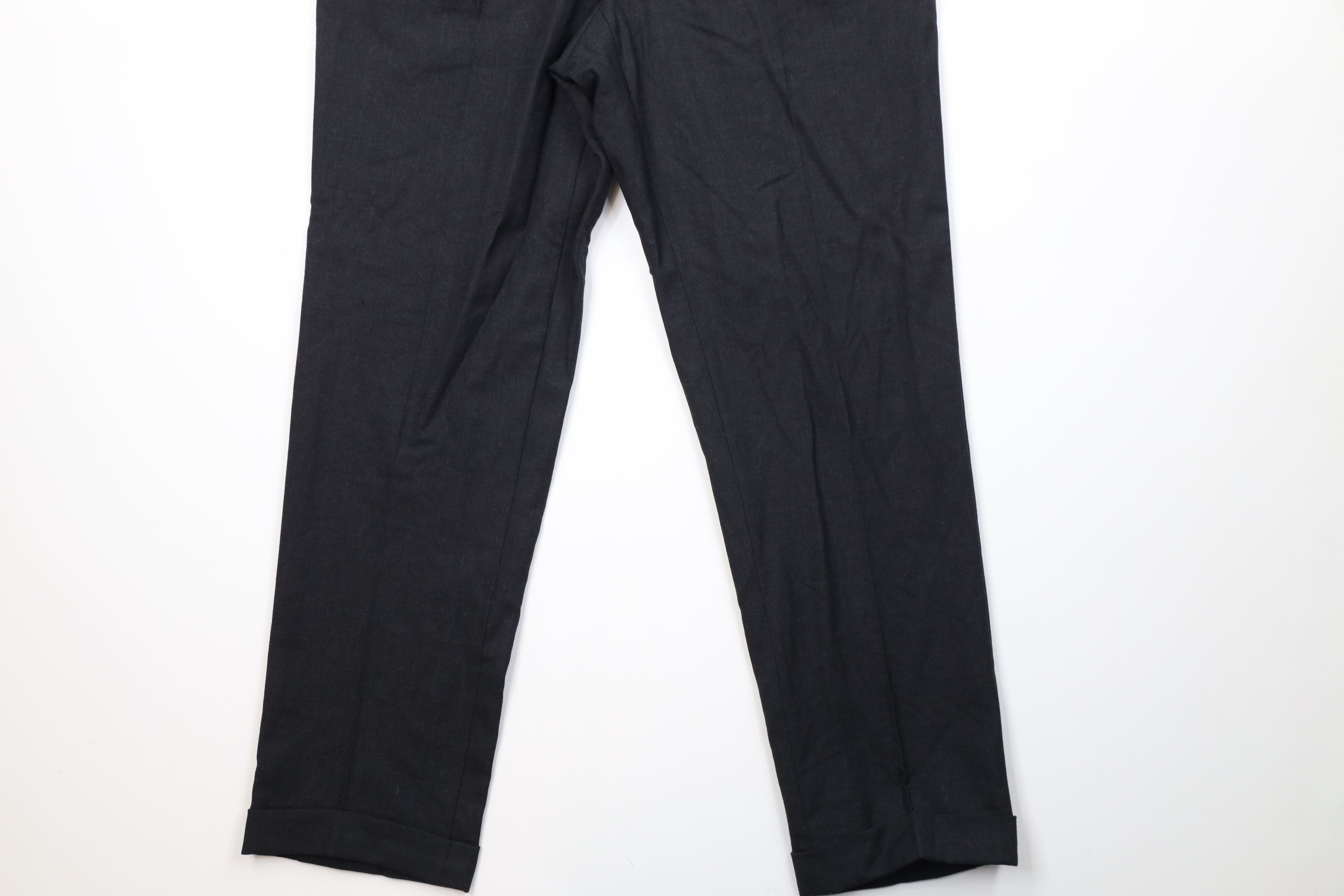 Vintage Vintage 50s Hollywood Regency Gabardine Heavy Chino Pants Size US 32 / EU 48 - 4 Thumbnail