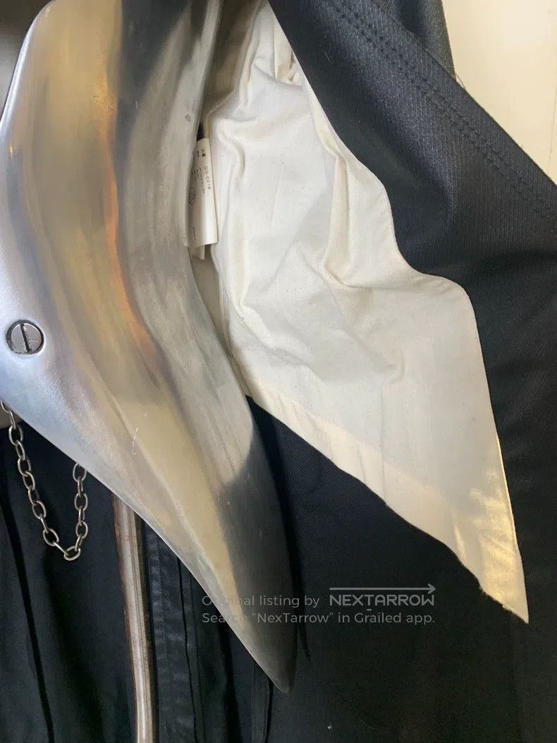 Comme des Garcons Comme Des Garcons Cut-out faux leather long coat Size S / US 4 / IT 40 - 7 Thumbnail