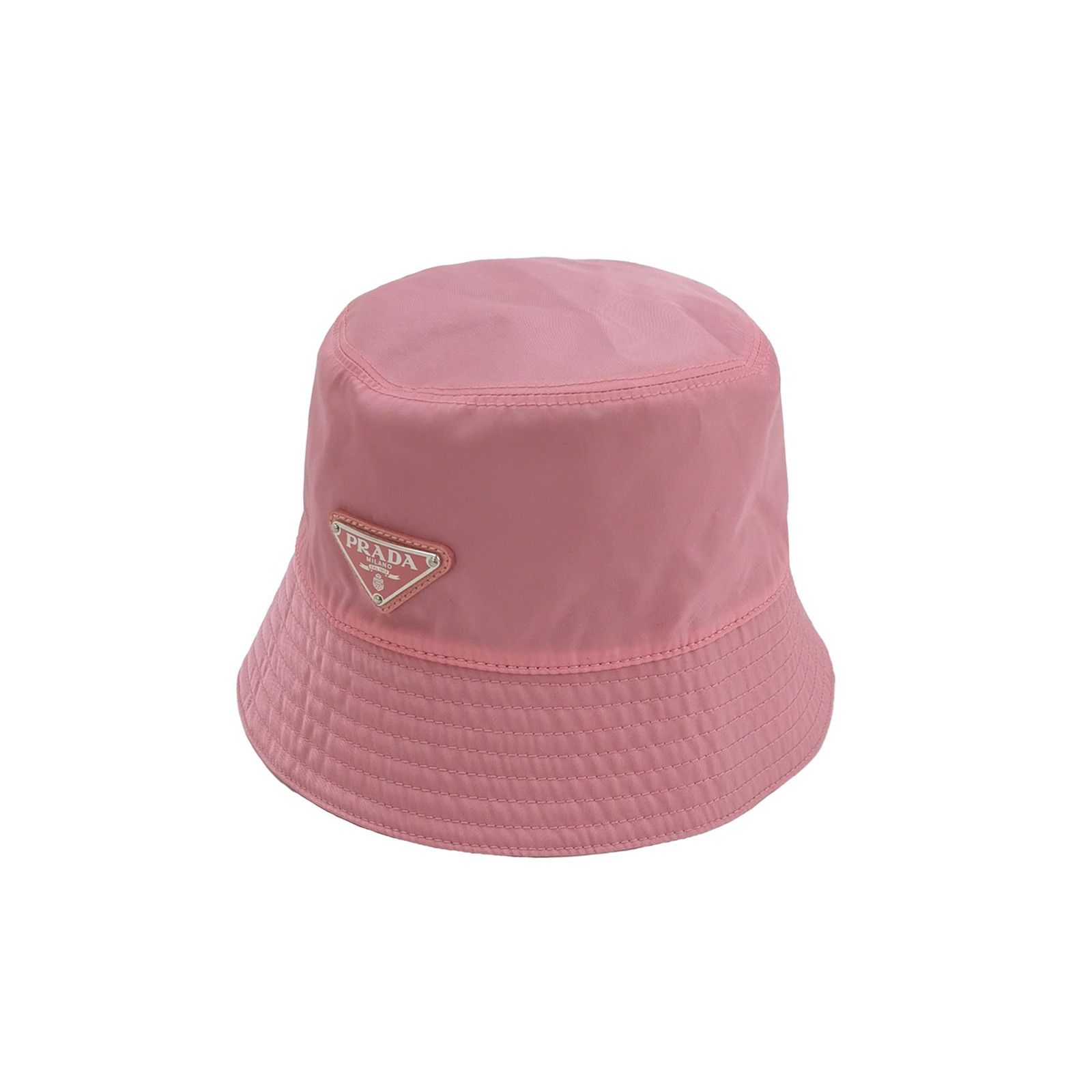 Prada Prada Triangle Logo Bucket Hat Size M Size ONE SIZE - 1 Thumbnail