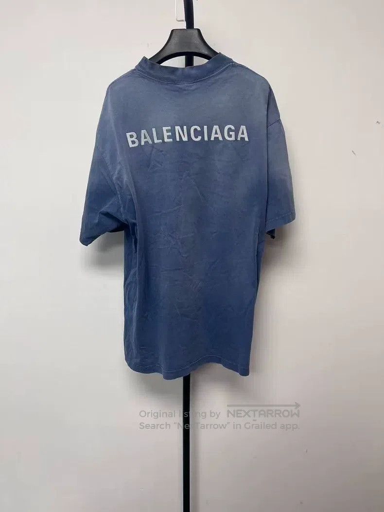 Balenciaga Balenciaga Alphabet Printed Round Neck Pullover Short Slee Size US S / EU 44-46 / 1 - 2 Thumbnail