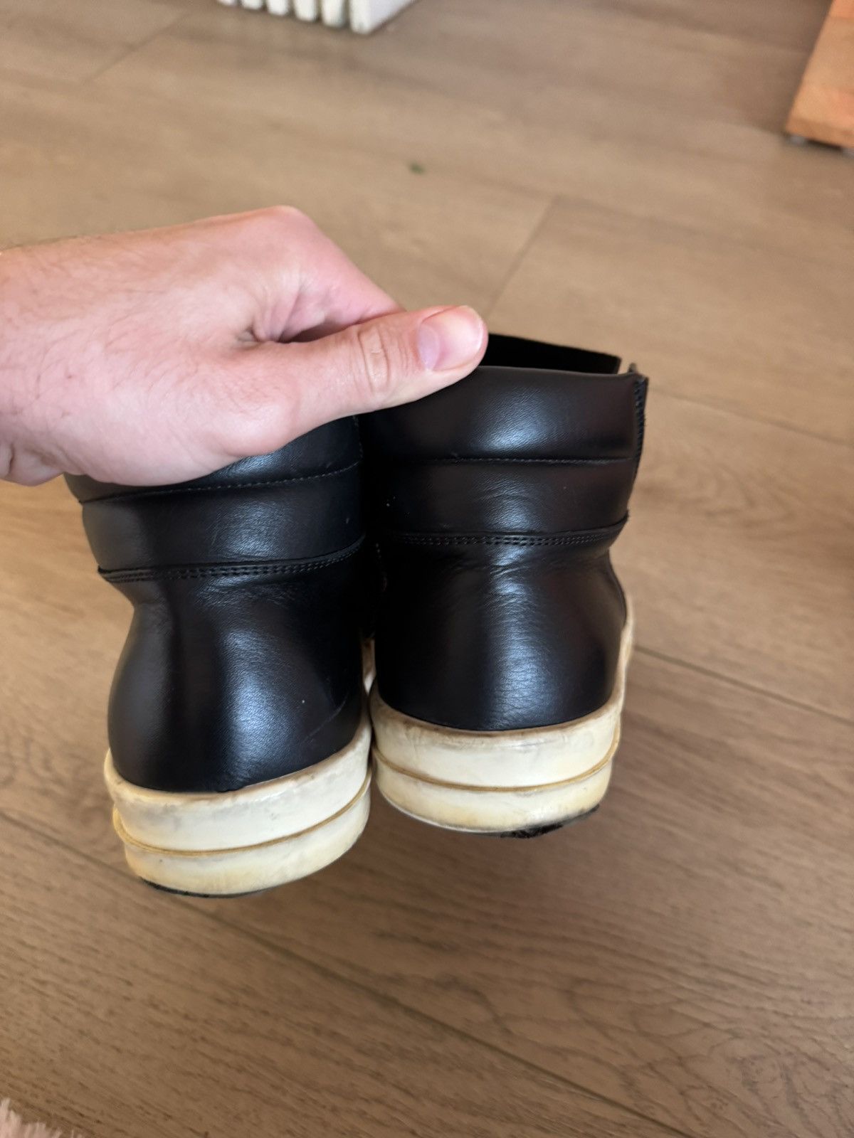 Rick Owens Leather Island dunks 43 Size US 10 / EU 43 - 5 Thumbnail