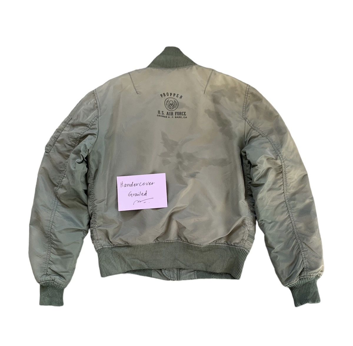Propper Vtg Propper USAF George A.F.Base TacticalPilot Bomber Jacket Size US L / EU 52-54 / 3 - 2 Thumbnail