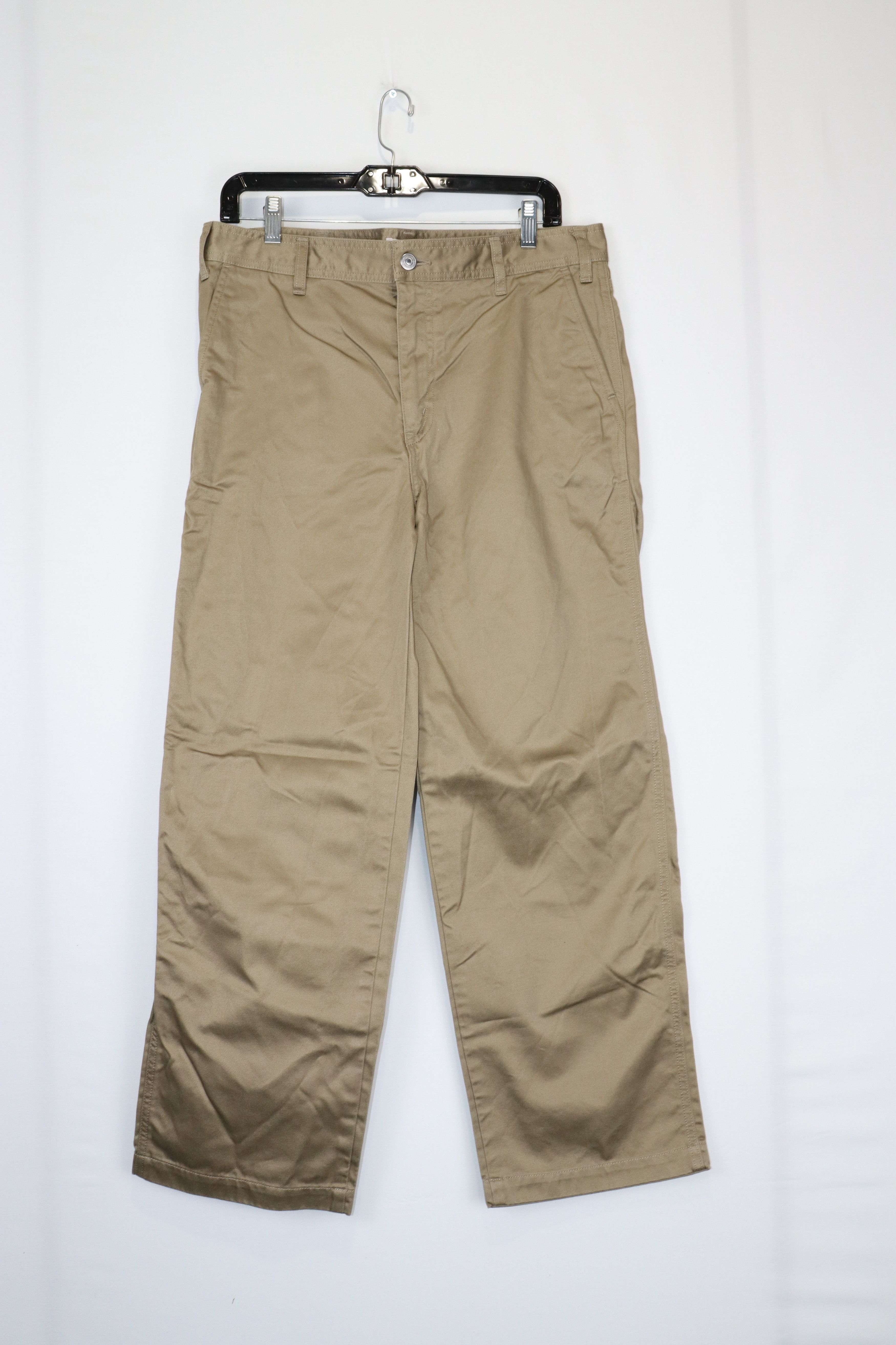 image of Celine O1Rshd Wide Fit Casual Pants In Khaki, Men's (Size 32)