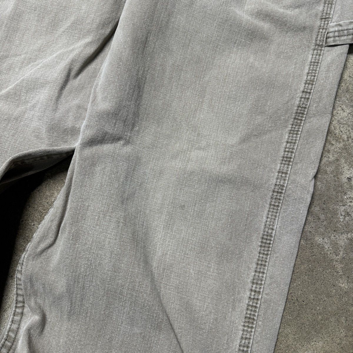 Vintage Thrashed Faded Distressed Lee Dungarees Pants ERD Grunge Size US 34 / EU 50 - 5 Thumbnail
