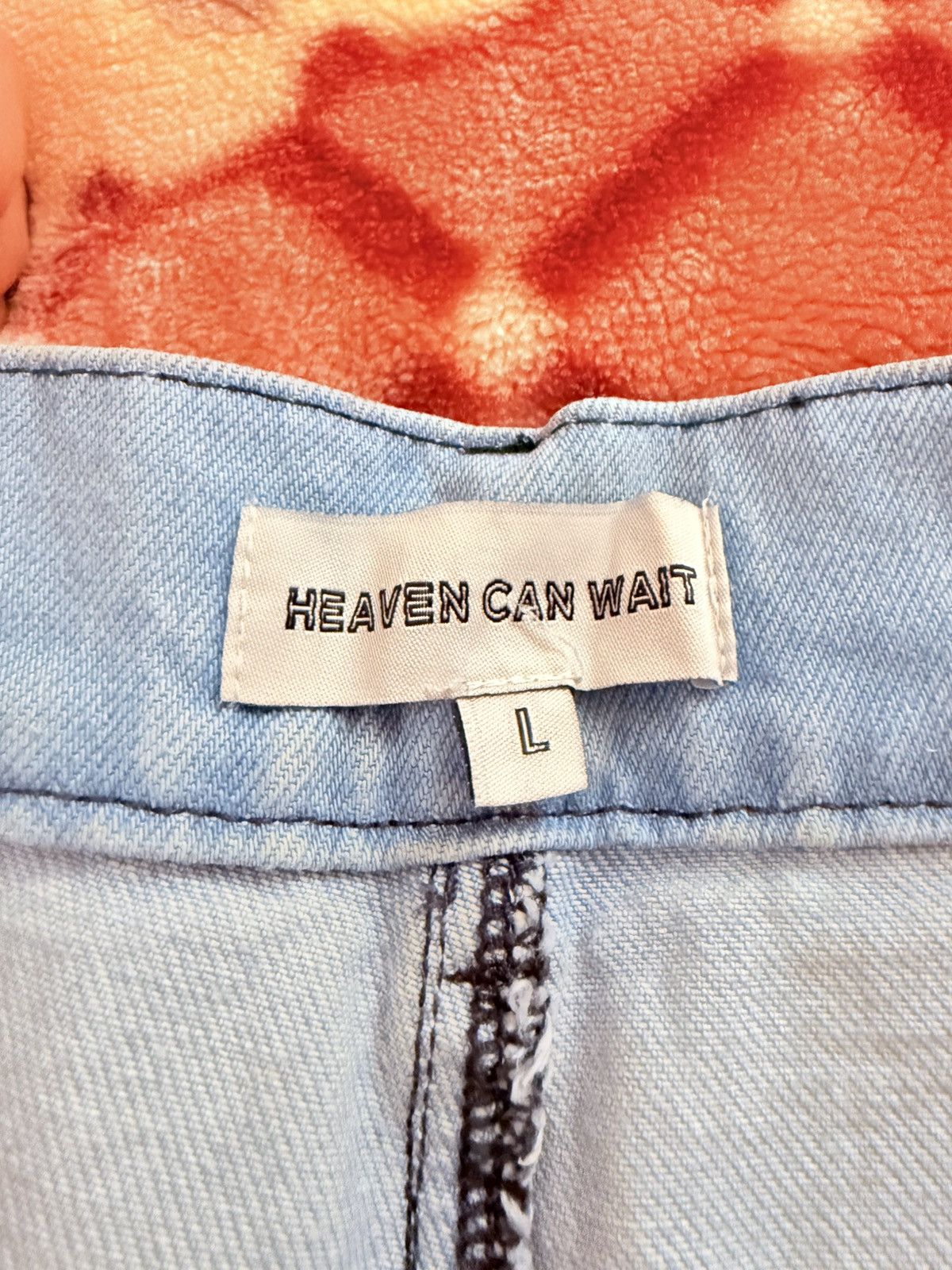 Other Heaven Can Wait Track Jeans “Blue” Size Large 🔥 Size US 34 / EU 50 - 2 Thumbnail
