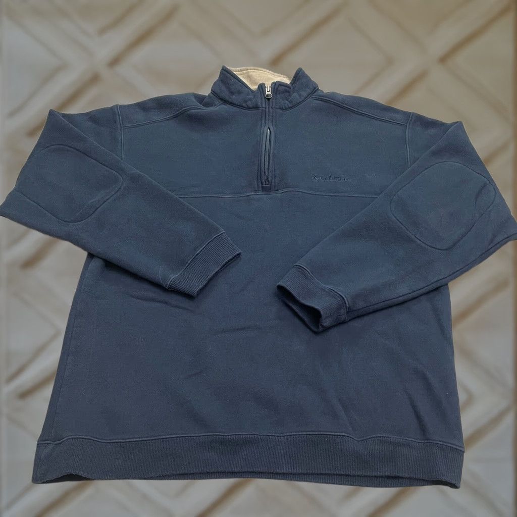 Vintage Columbia Hart Mountain Sweatshirt Men Medium Blue Fleece 1/4 Zip Pullover Casual Size US M / EU 48-50 / 2 - 1 Thumbnail