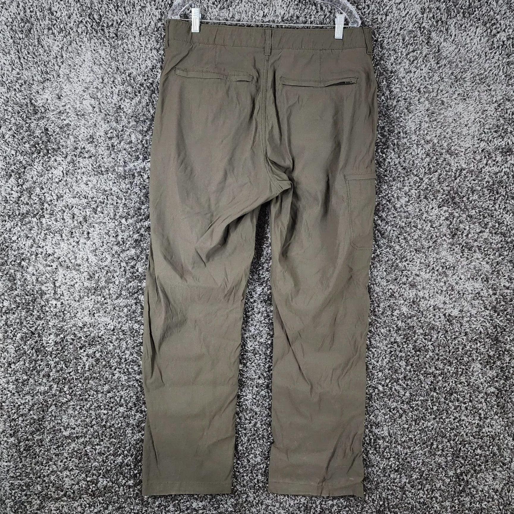 Vintage VINTAGE UB Tech Mens Pants Nylon Straight Leg Outdoor 36x31 Green Chino 90s Mens Size US 36 / EU 52 - 6 Thumbnail