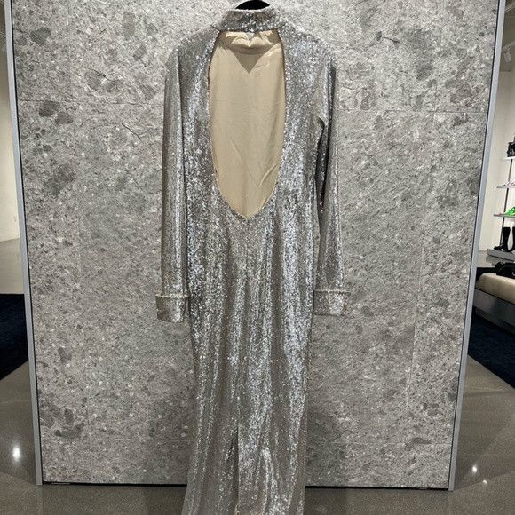 Givenchy Givenchy - Long-sleeved sequined gown - NEW WITH TAGS Size S / US 4 / IT 40 - 9 Thumbnail
