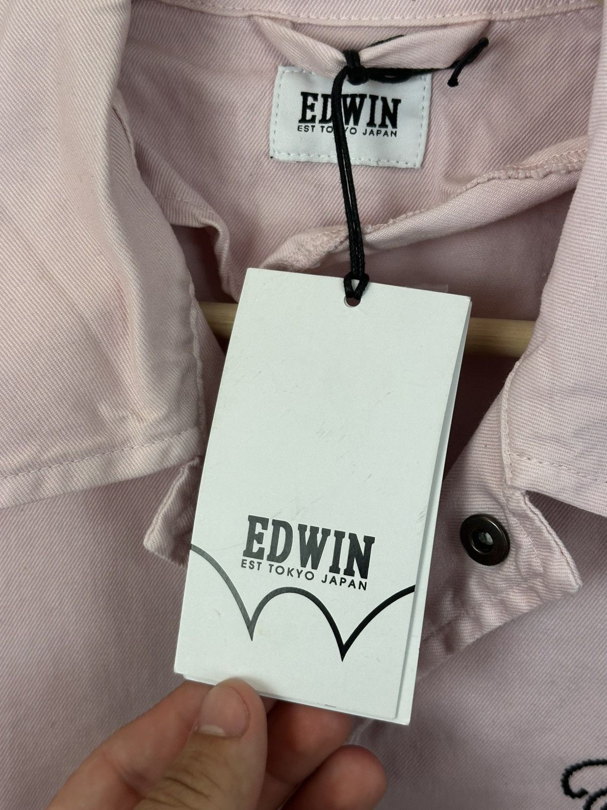 Other Edwin Coach Jacket Garment Dved Shirt Jacket Pink Size US M / EU 48-50 / 2 - 7 Thumbnail