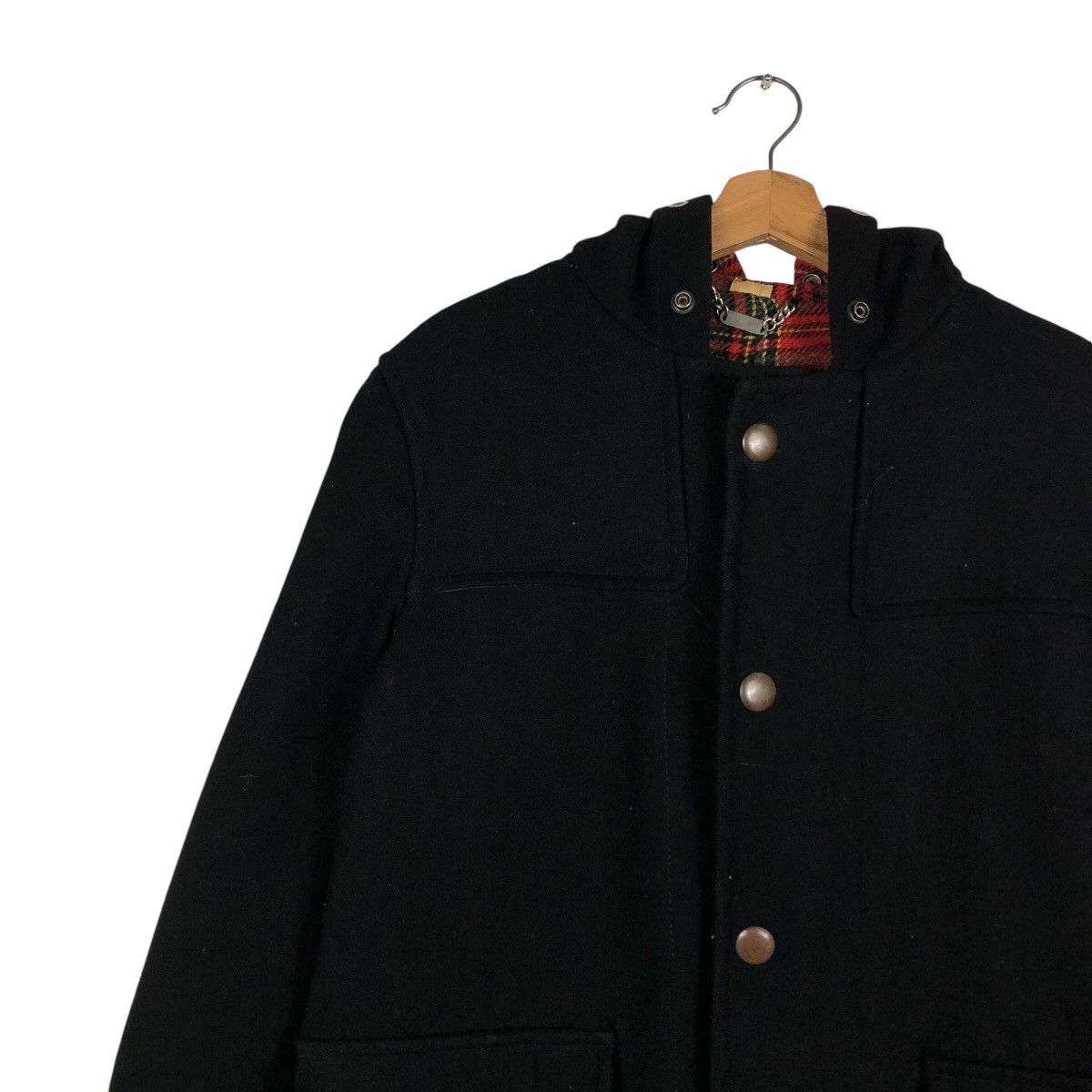 Japanese Brand 📌Vintage Wool Jacket Chore D'Urban Blanket Issey Miyake Size US M / EU 48-50 / 2 - 8 Thumbnail