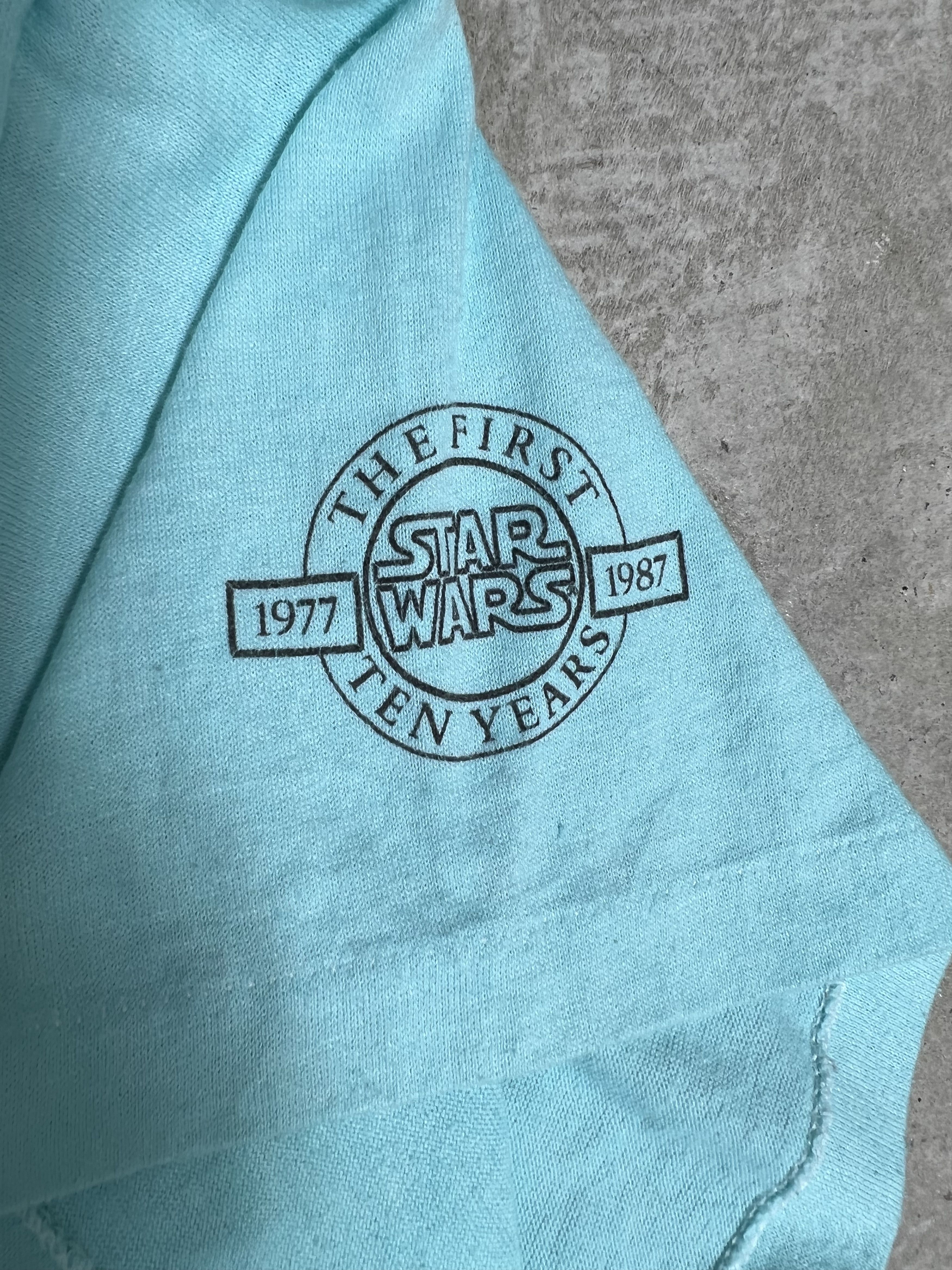 Star Wars Vtg 80s Star Wars Movie The First Ten Years (XL) GTMD749 Size US XL / EU 56 / 4 - 6 Thumbnail