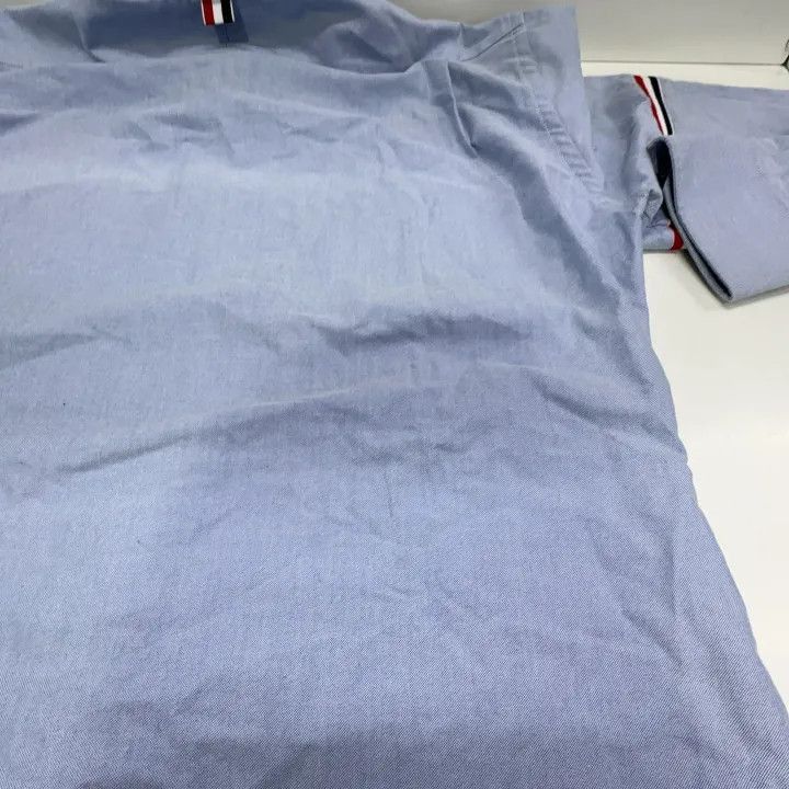 Thom Browne Thom Browne Blue Long Sleeve Shirt for Men -2507 Size US L / EU 52-54 / 3 - 9 Thumbnail