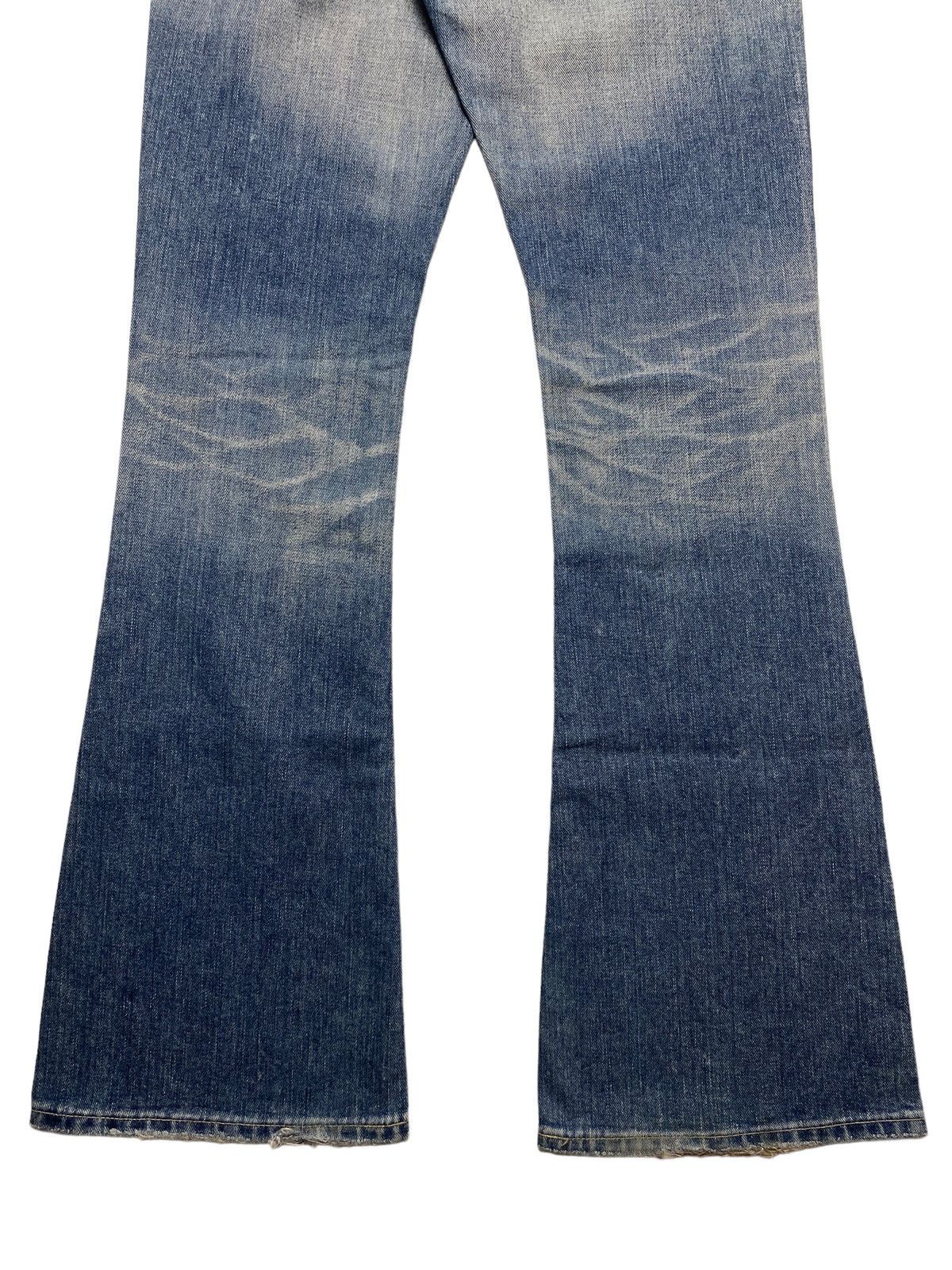 If Six Was Nine 1990s Lee Riders - Washed Flared Cowboy Denim Size US 29 - 8 Thumbnail