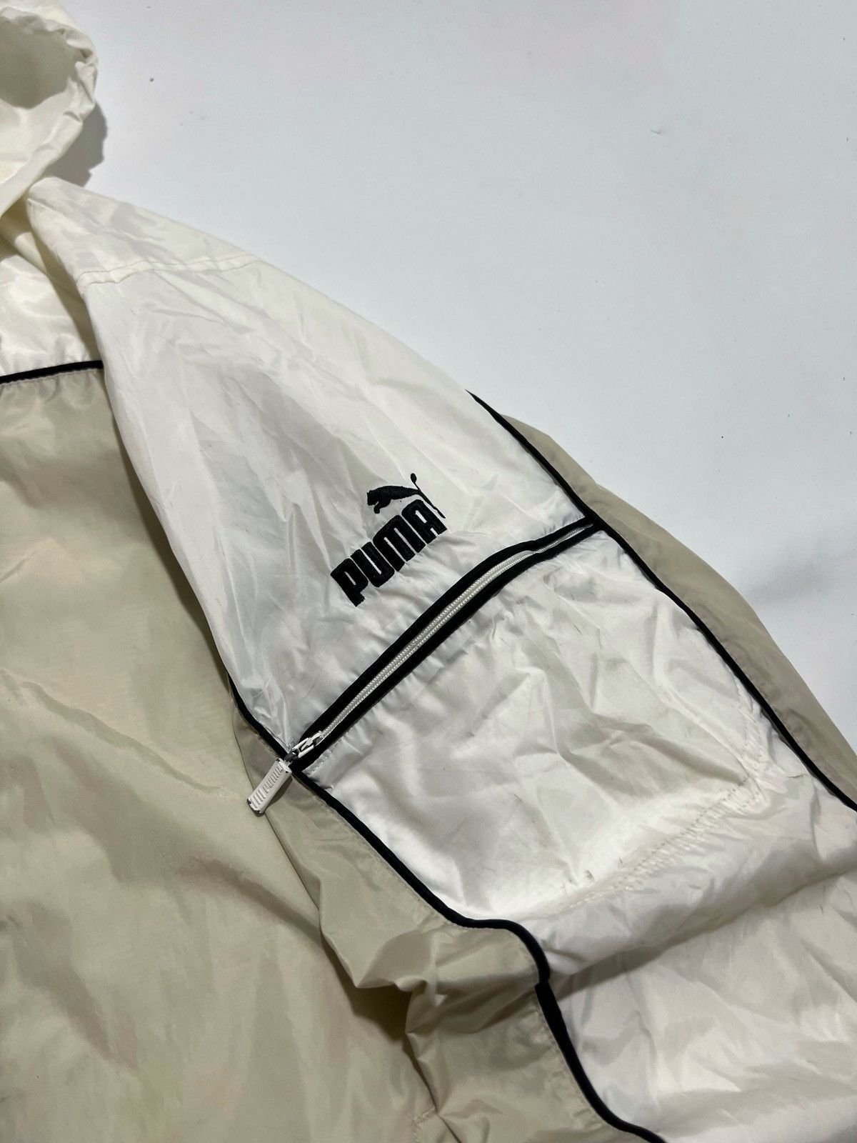 Puma Puma Nylon Windbreaker Jacket Size US L / EU 52-54 / 3 - 3 Thumbnail