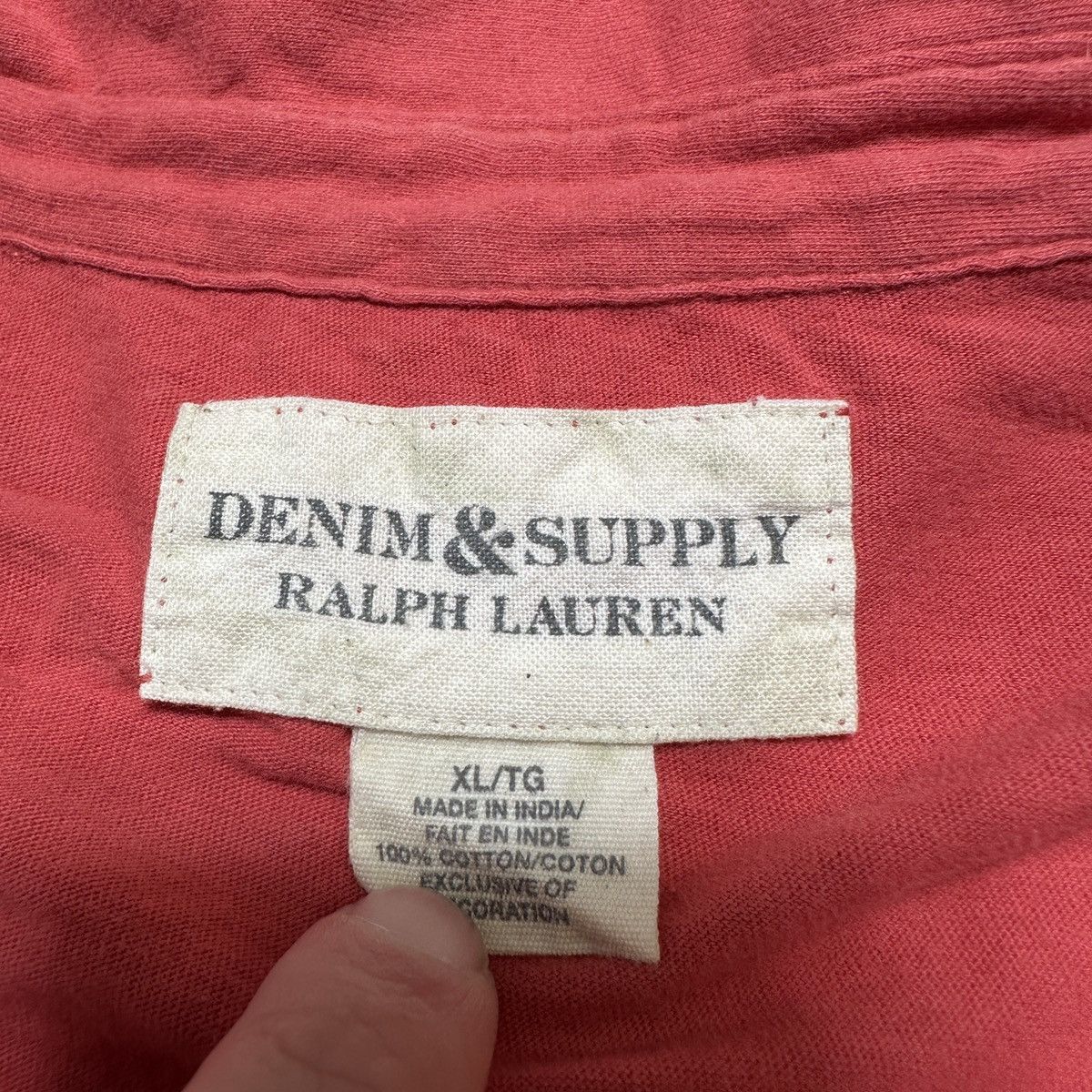Denim & Supply Ralph Lauren Denim & Supply Ralph Lauren polo shirt Size US XL / EU 56 / 4 - 4 Thumbnail