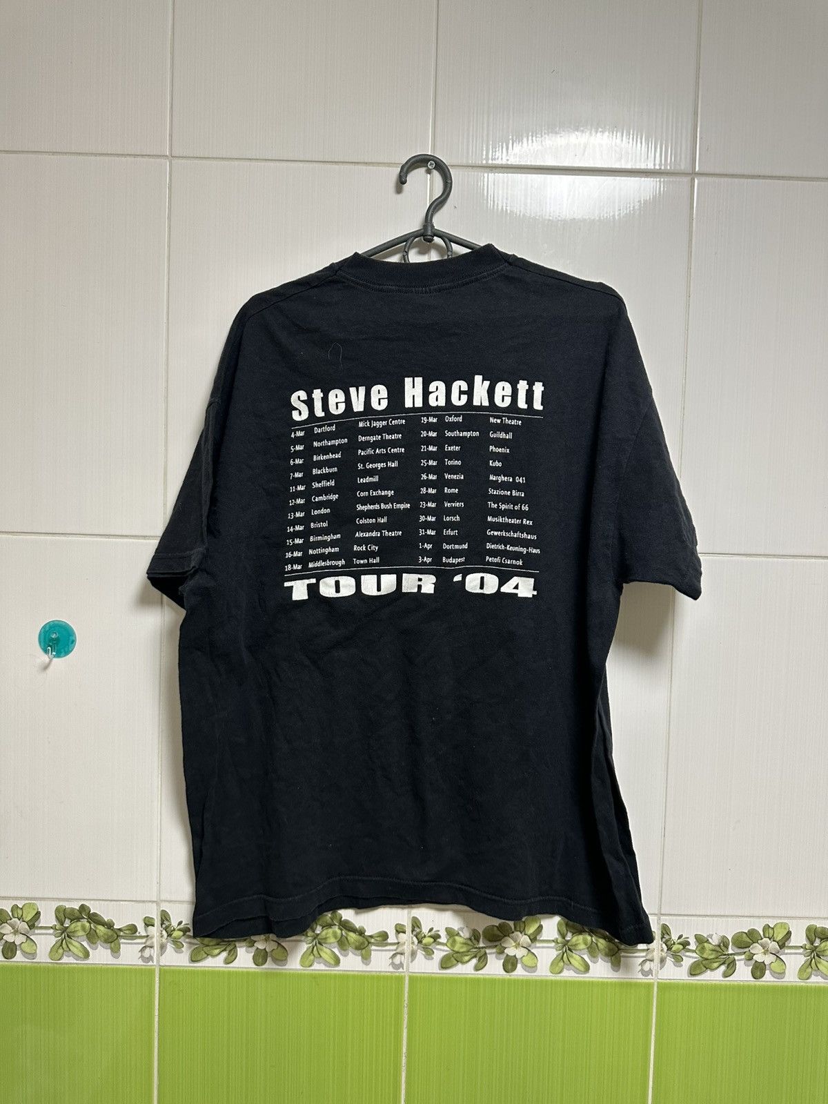 Other Vintage steve hackett tour 2004 shirt size XL Size US XL / EU 56 / 4 - 5 Thumbnail