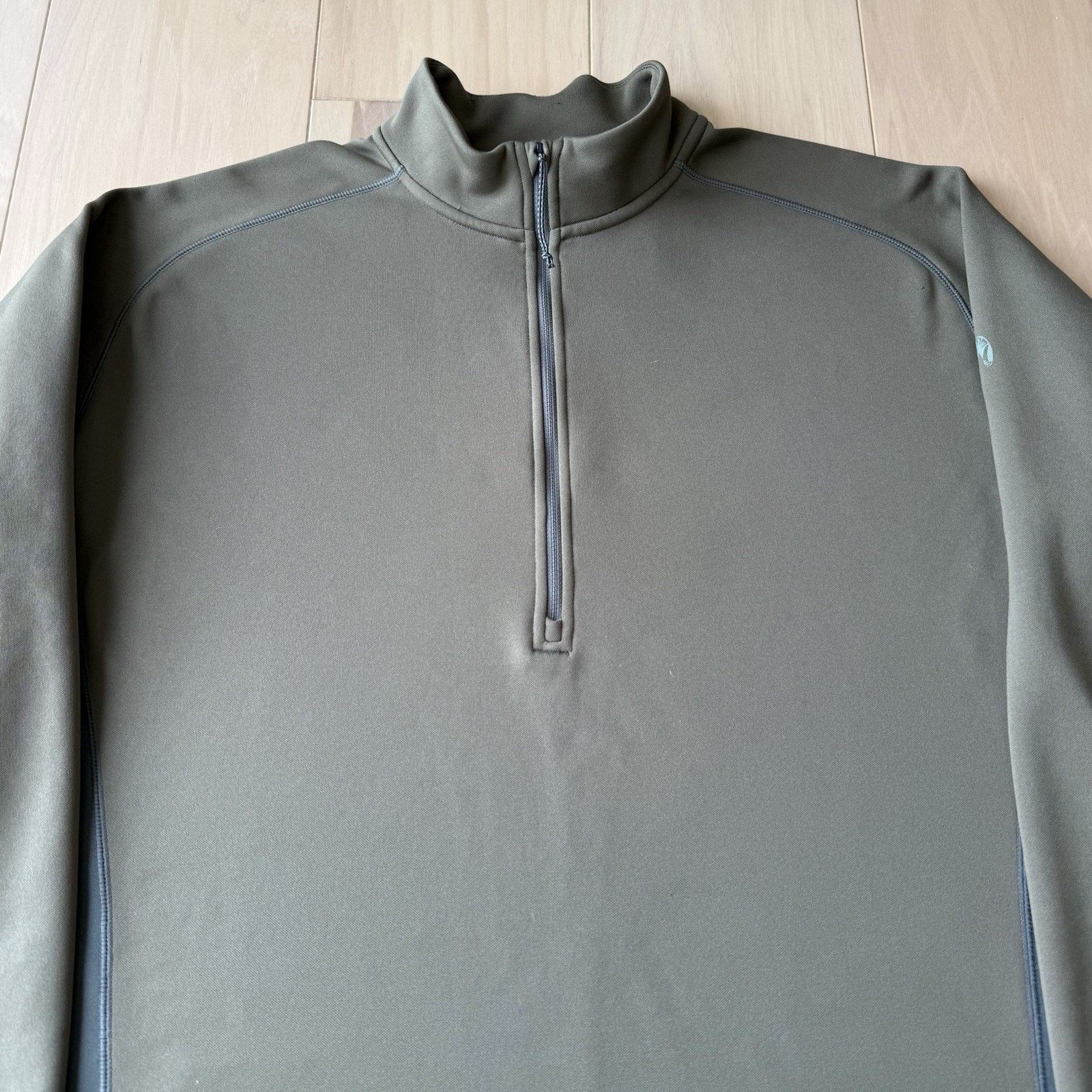 Other Kuiu 1/4 Zip Pullover XL Khaki Green Lightweight Outerwear Size US XL / EU 56 / 4 - 3 Thumbnail