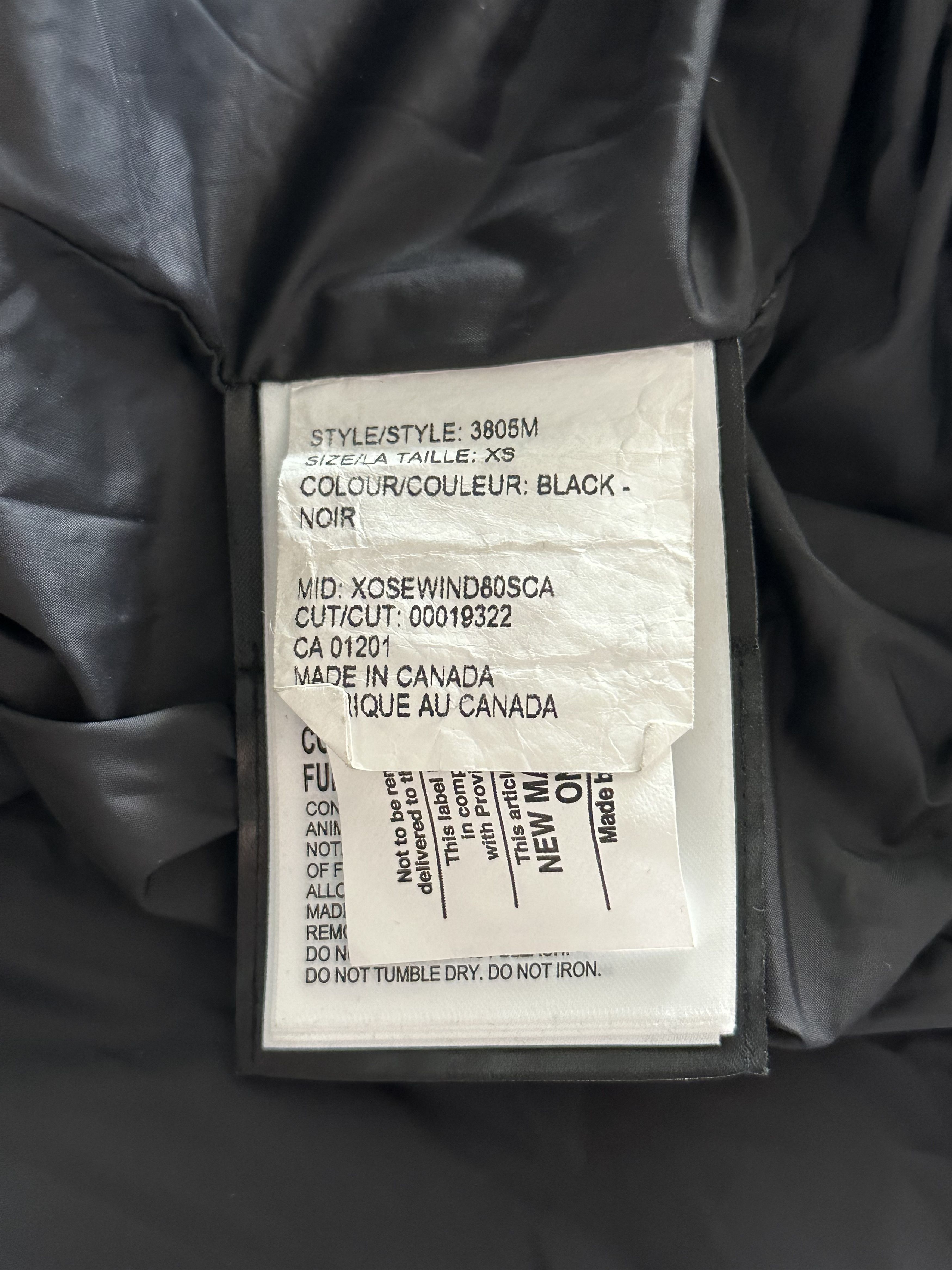 Canada Goose Canada Goose Black Carson Men's Jacket Size US XS / EU 42 / 0 - 4 Thumbnail