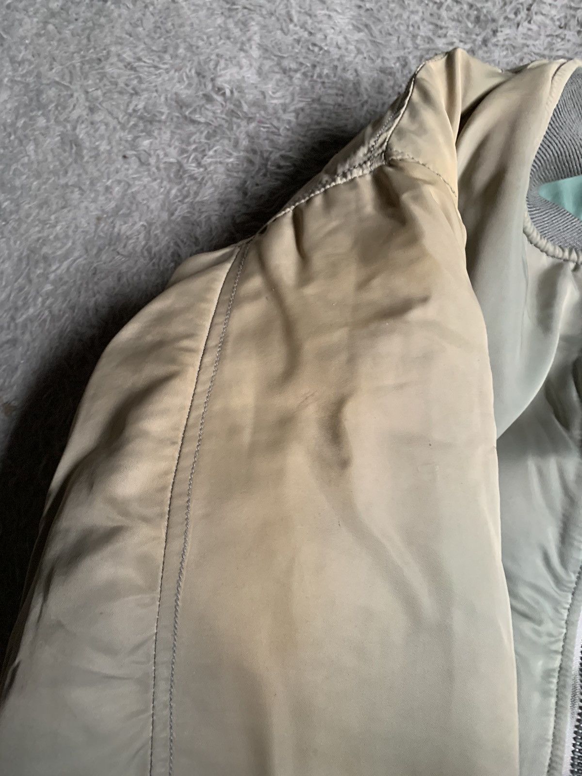 Japanese Brand Vintage Sunfade 50s Buzz Ricksons B15-D MOD Bomber Jacket Size US L / EU 52-54 / 3 - 8 Thumbnail