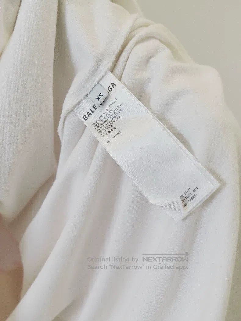 Balenciaga Balenciaga Jelly Drippy Logo Long Sleeve Sweatshirt, Size Size US XS / EU 42 / 0 - 4 Thumbnail