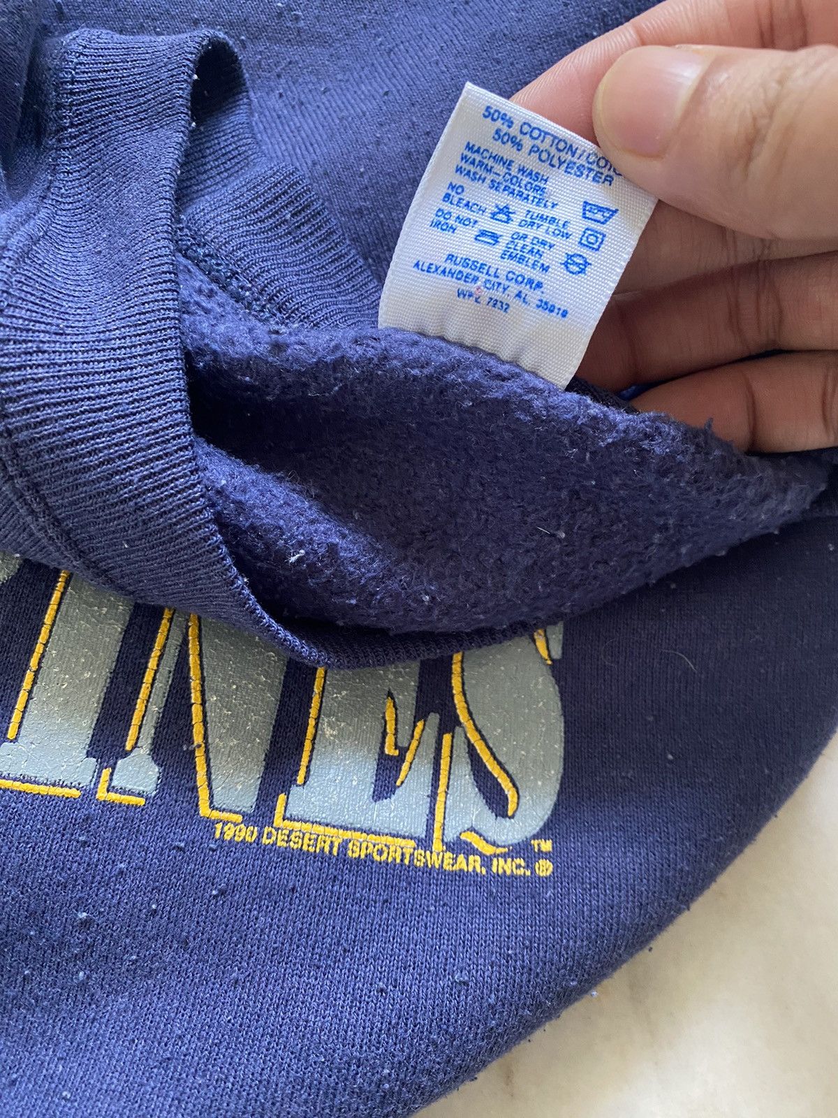 Vintage Vintage 1990 Michigan Wolverine sweatshirt Size US XL / EU 56 / 4 - 8 Thumbnail